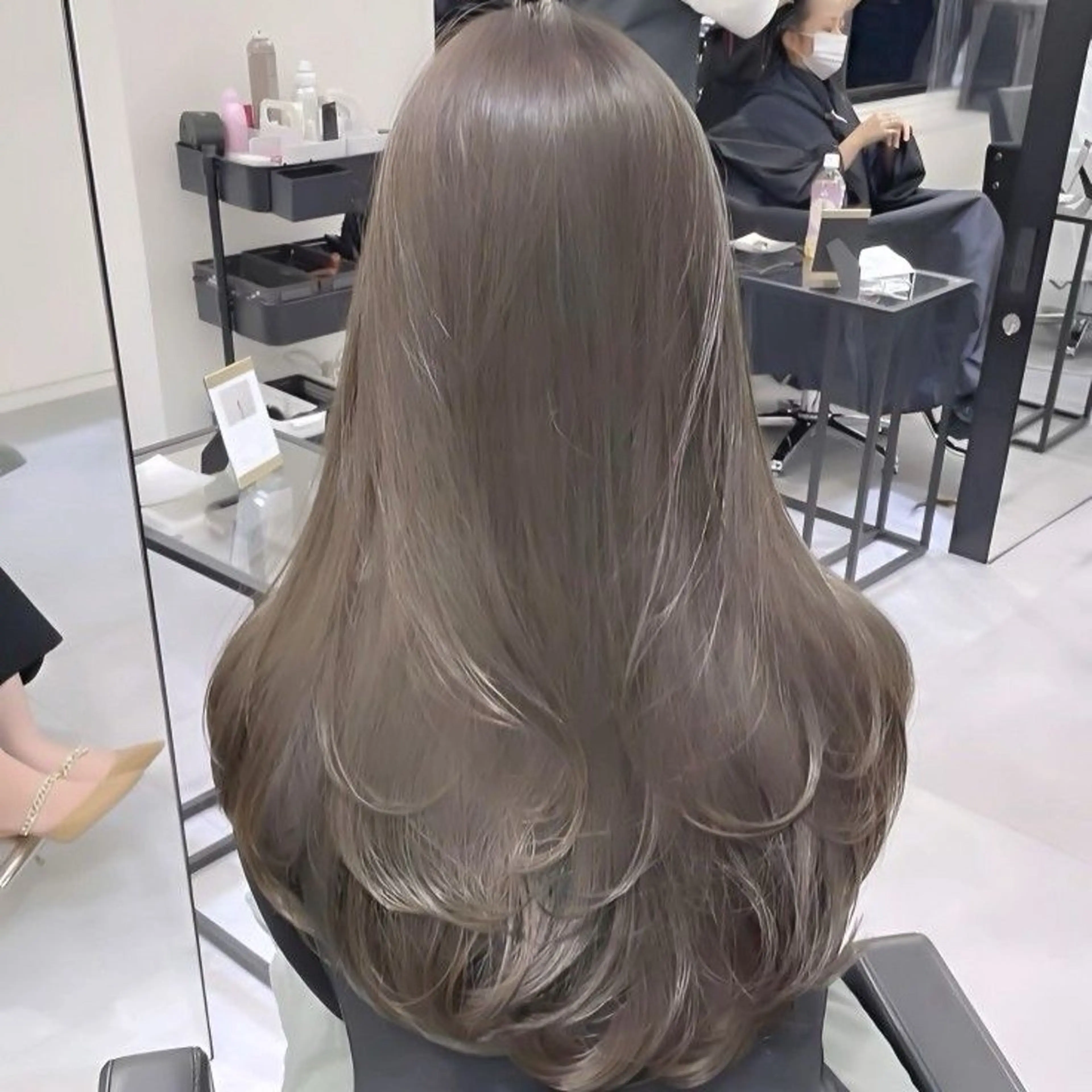 ロング カラー megu/ カラーモデル募集のヘアスタイル