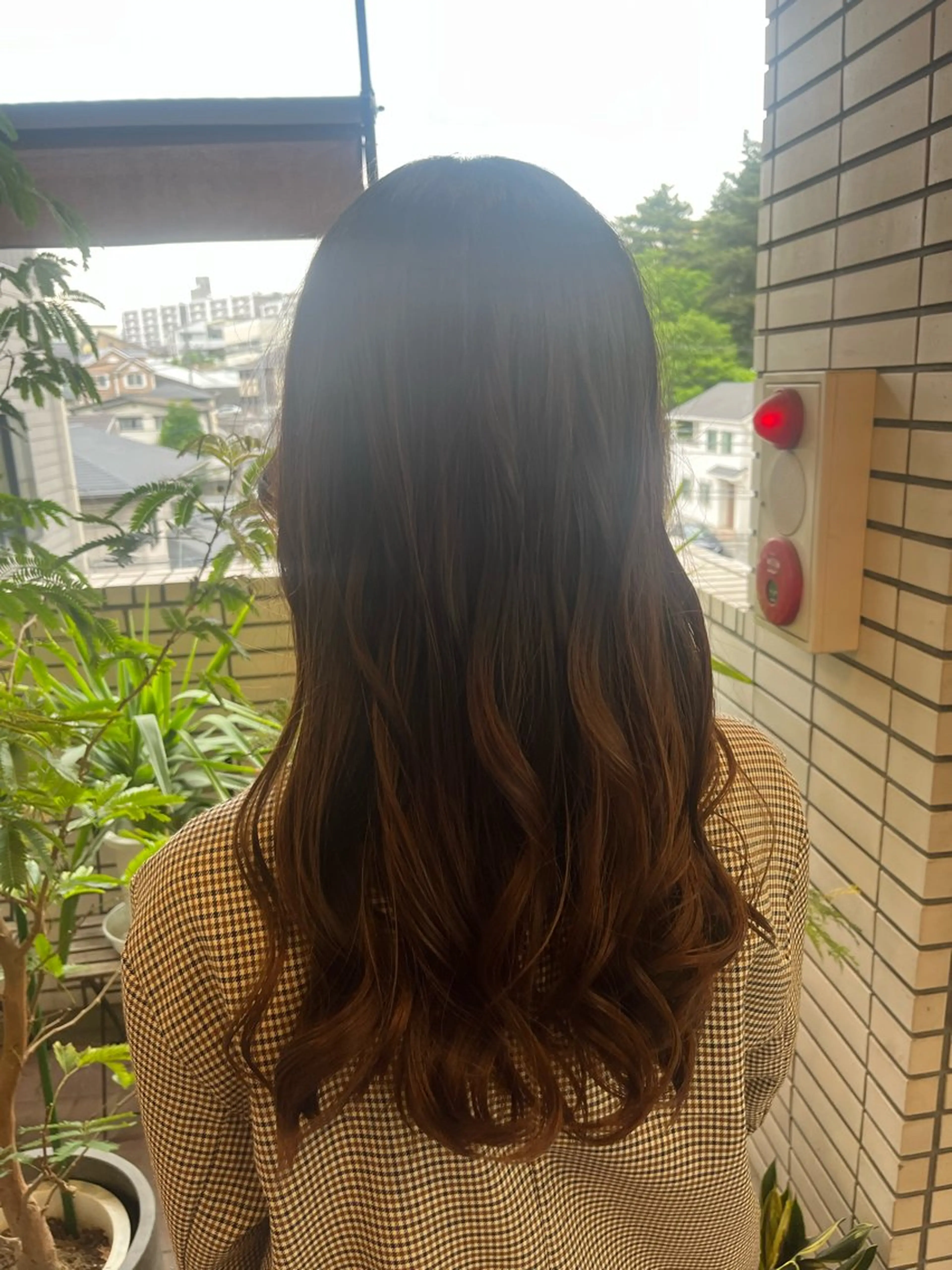 ロング WARP/ ミユのヘアスタイル