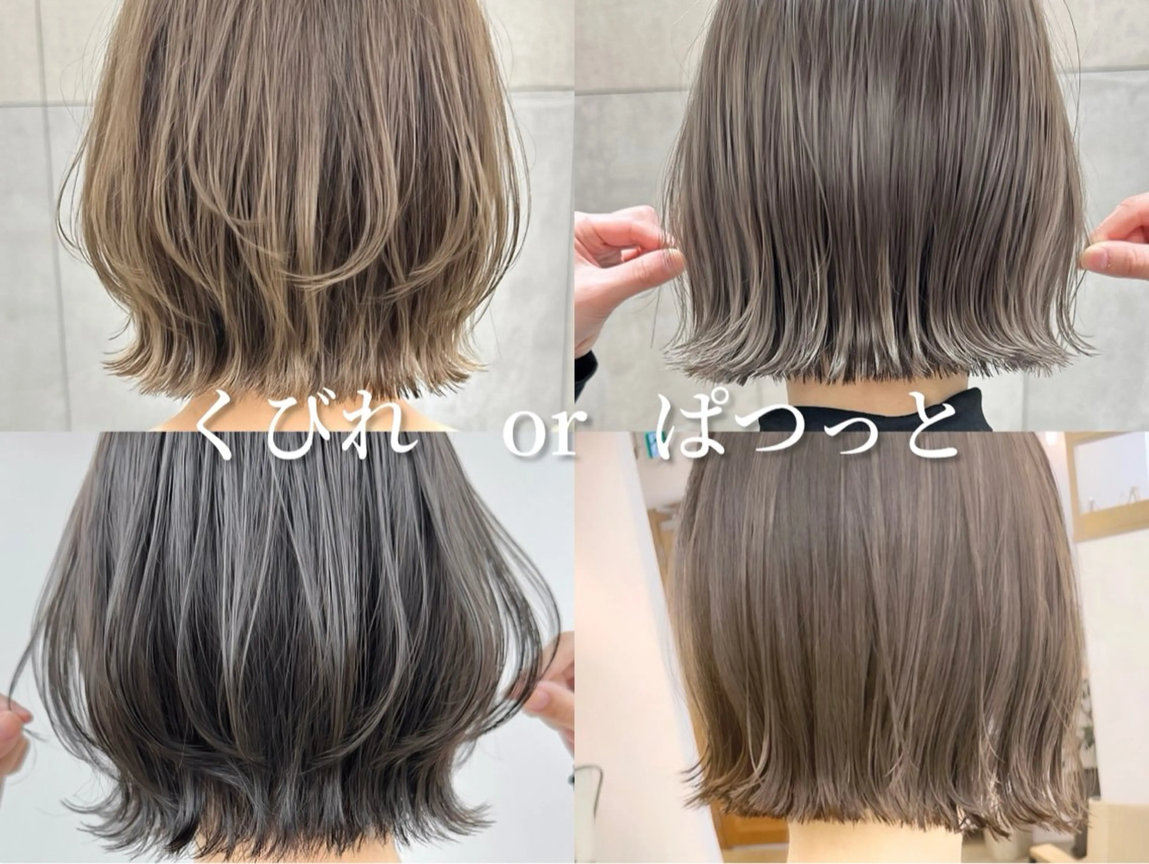 ショート カット ヘアカラー トリートメント わたる/ボブ/ ミディアム/髪質改善のヘアスタイル