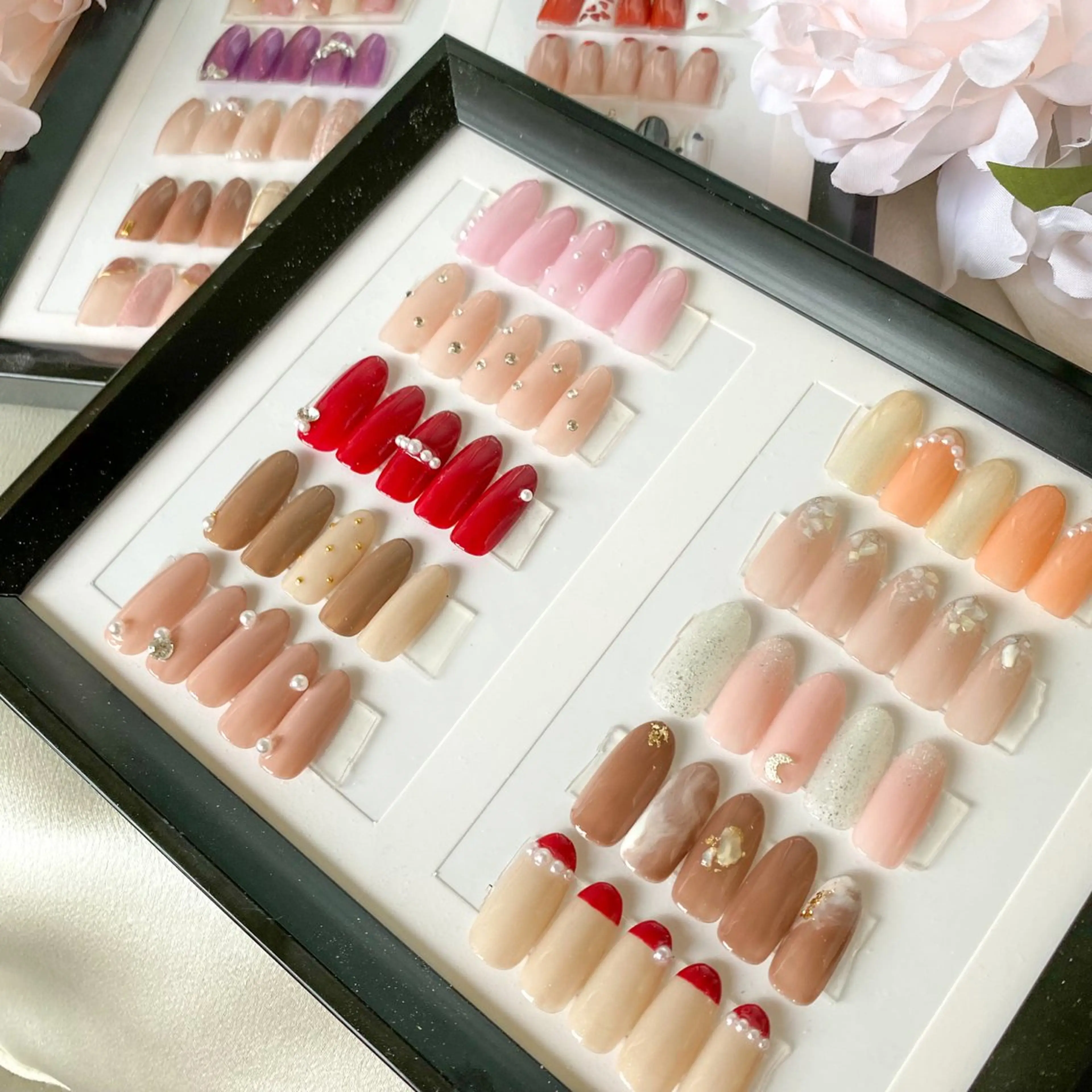 ネイル アートネイル シンプルネイル muguet🎀 chikaのネイルデザイン