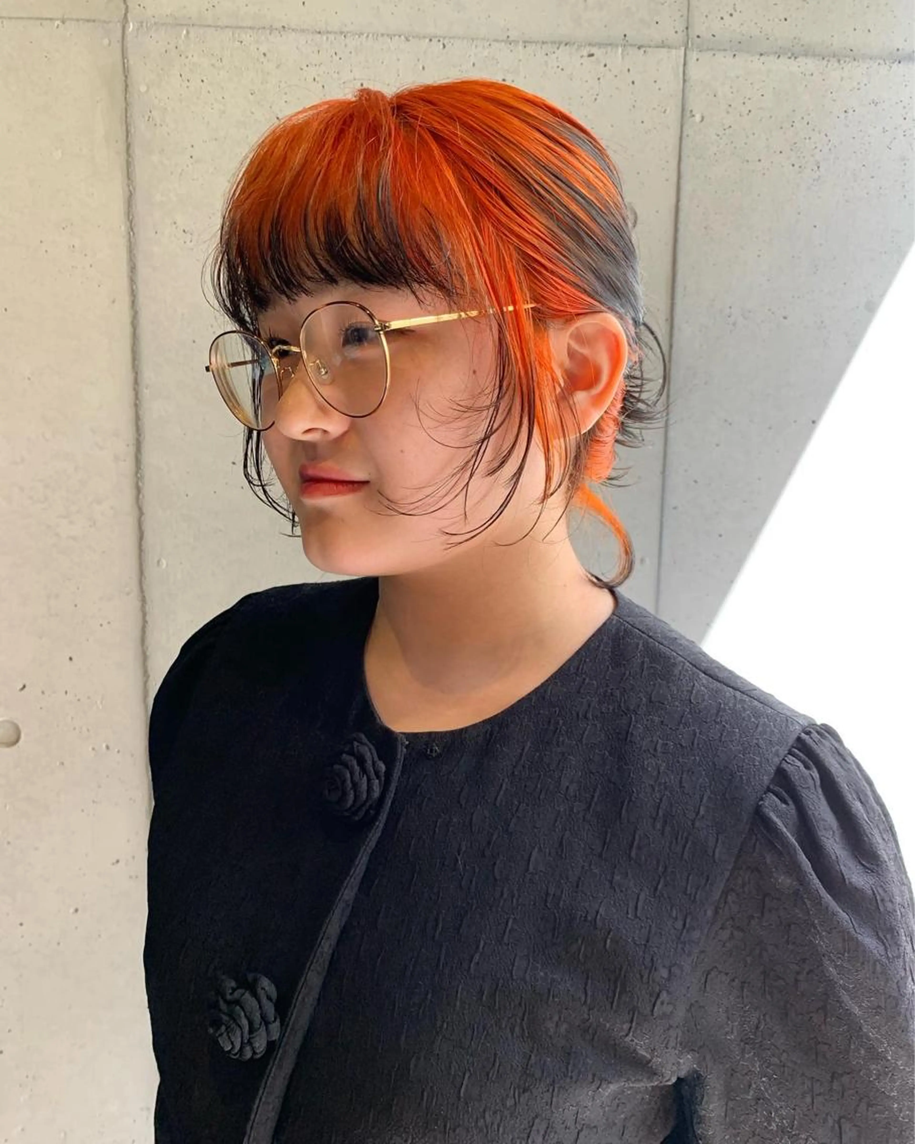 《2回目以降メニュー》【カット】＋【デザインカラー】※ケアブリーチ、ベースカラー込みの写真