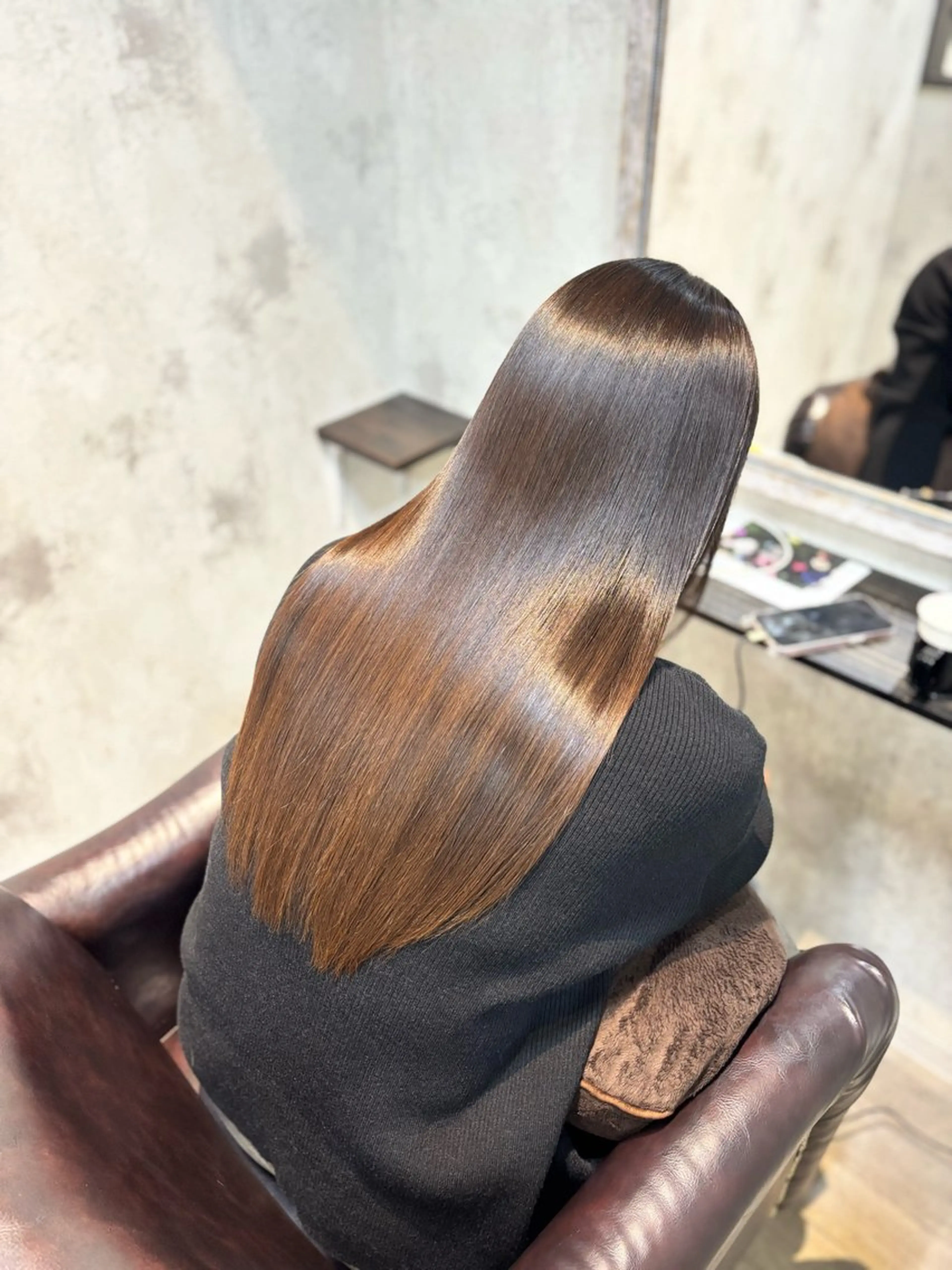 ロング 縮毛矯正 髪質改善🎀カノンのヘアスタイル