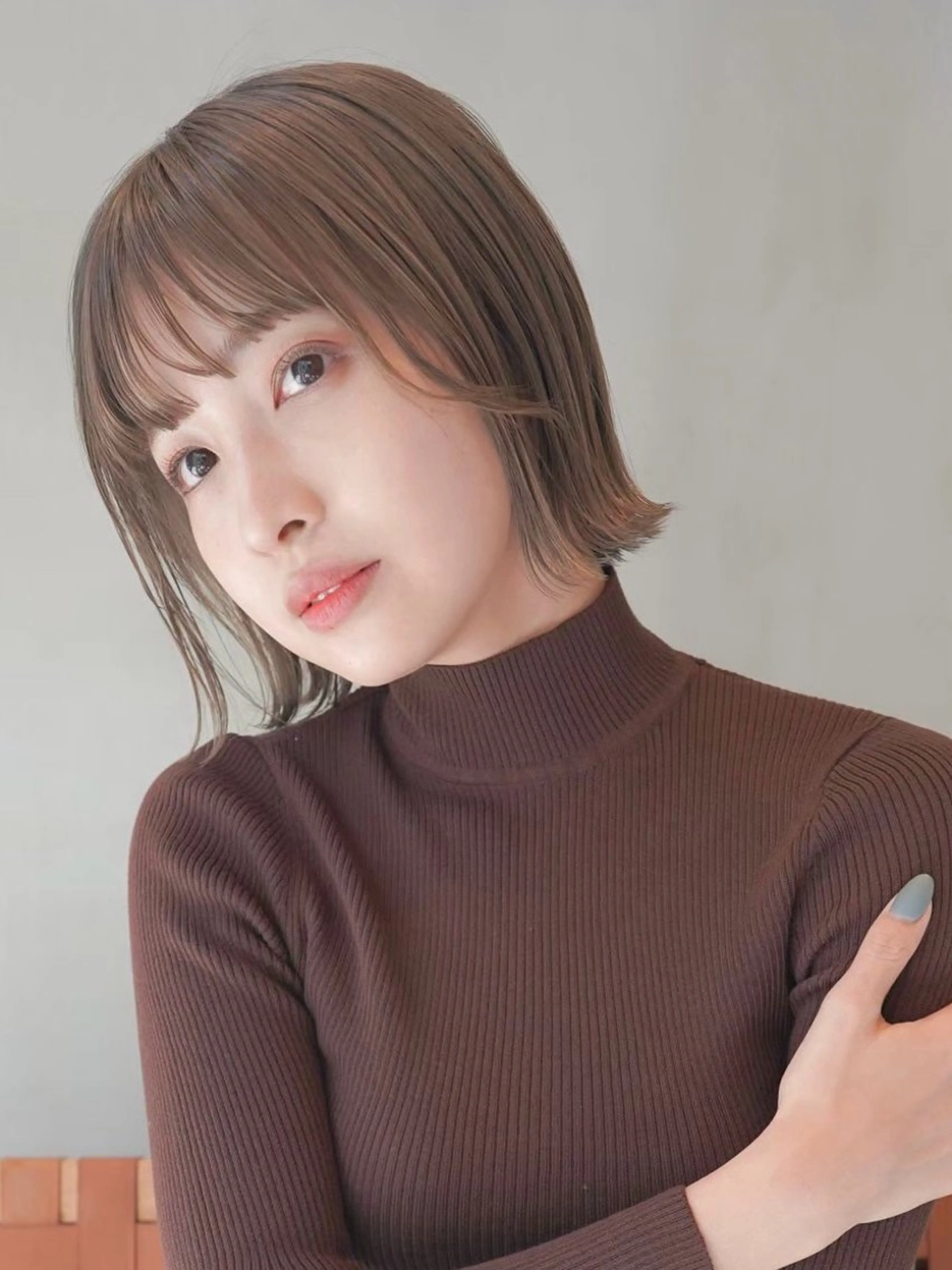 ショート カラー 似合わせカット/ ハイトーン/aoiのヘアスタイル