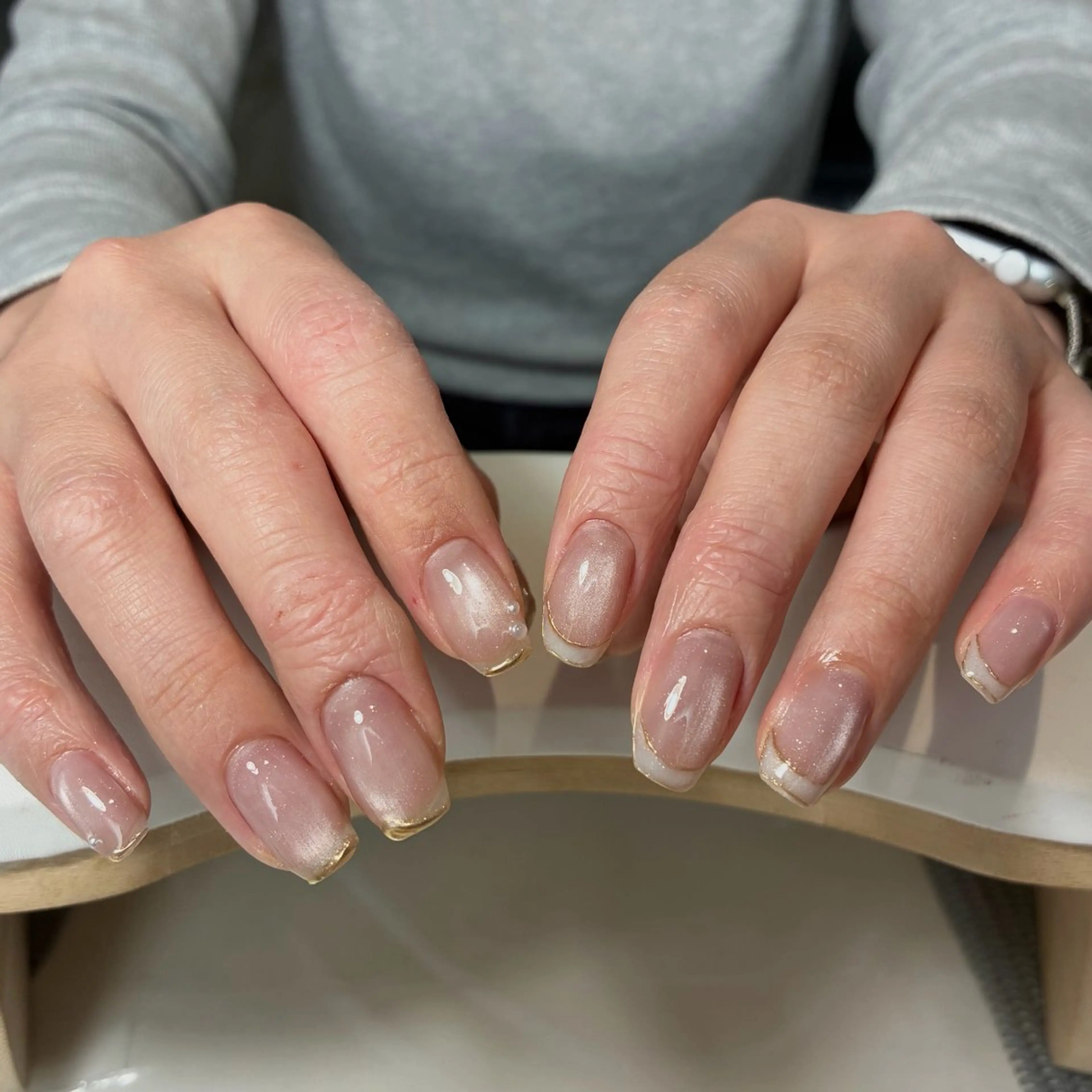 ネイル フレンチネイル milimili アンナのネイルデザイン
