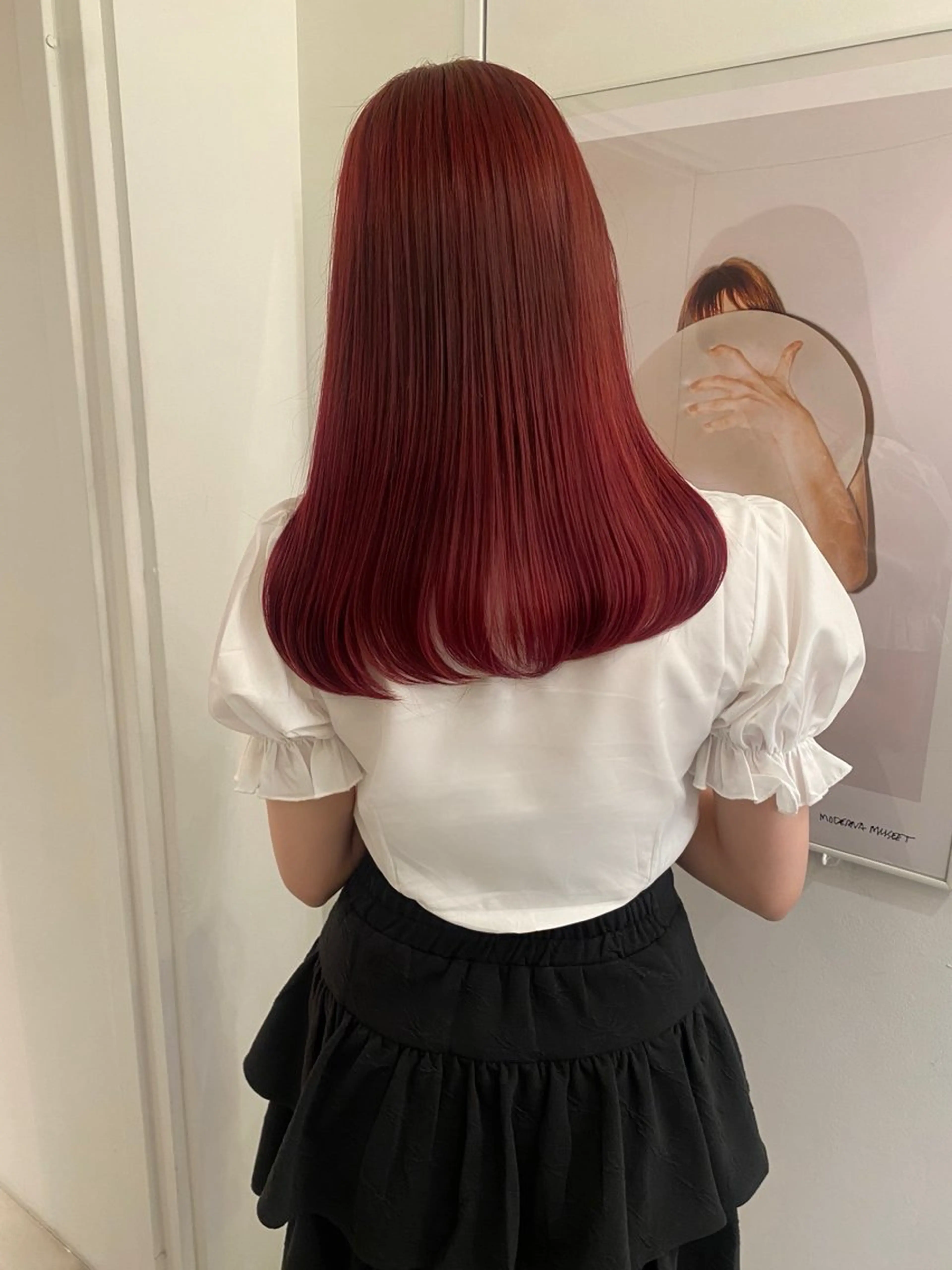 ロング カラー ヘアカラー riria/ボブ /透明感カラー🎀のヘアスタイル