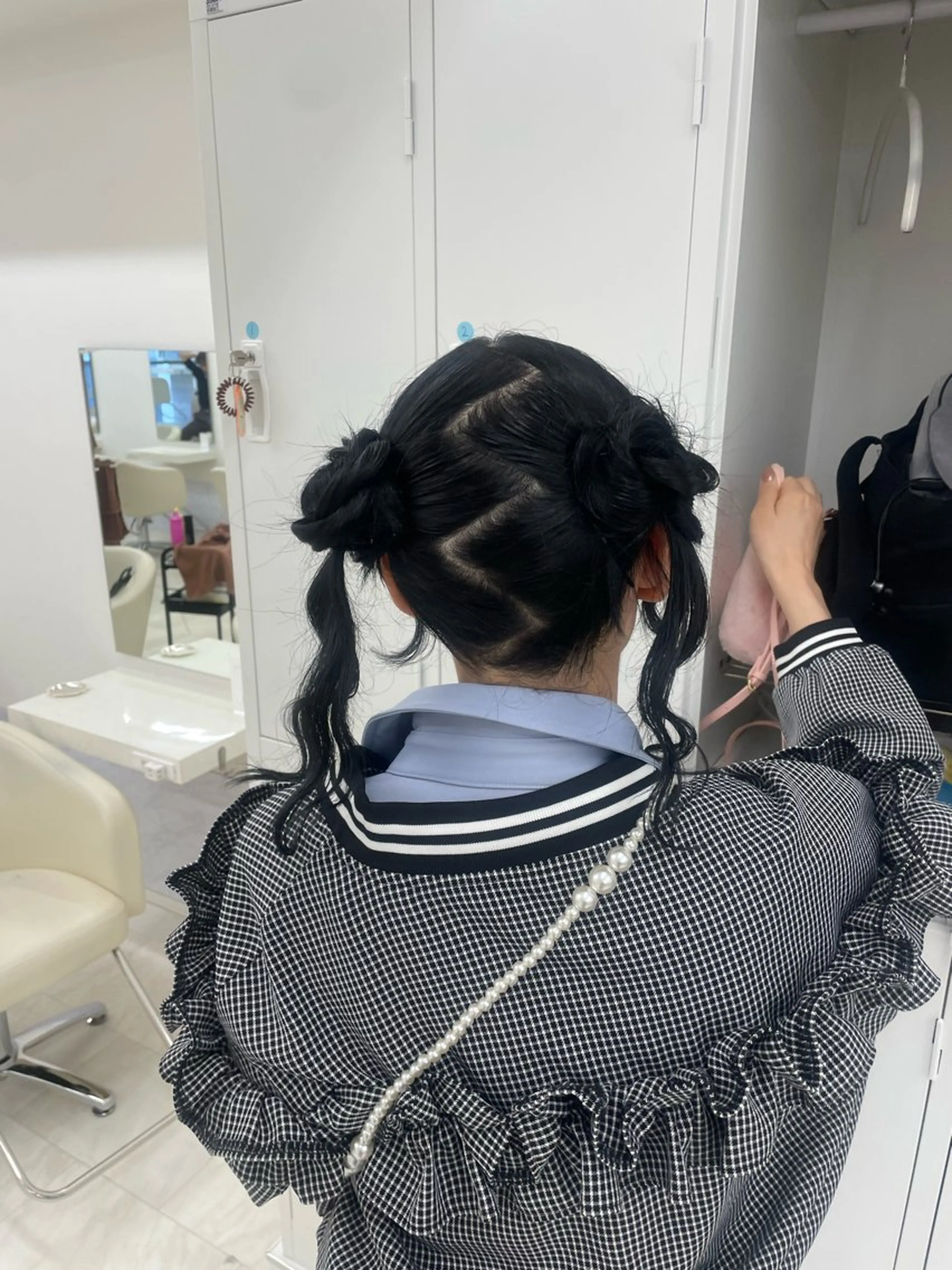 セミロング ヘアセット 声優オタク美容師🎀 𝑹𝑰𝑵𝑶𝑵のヘアスタイル