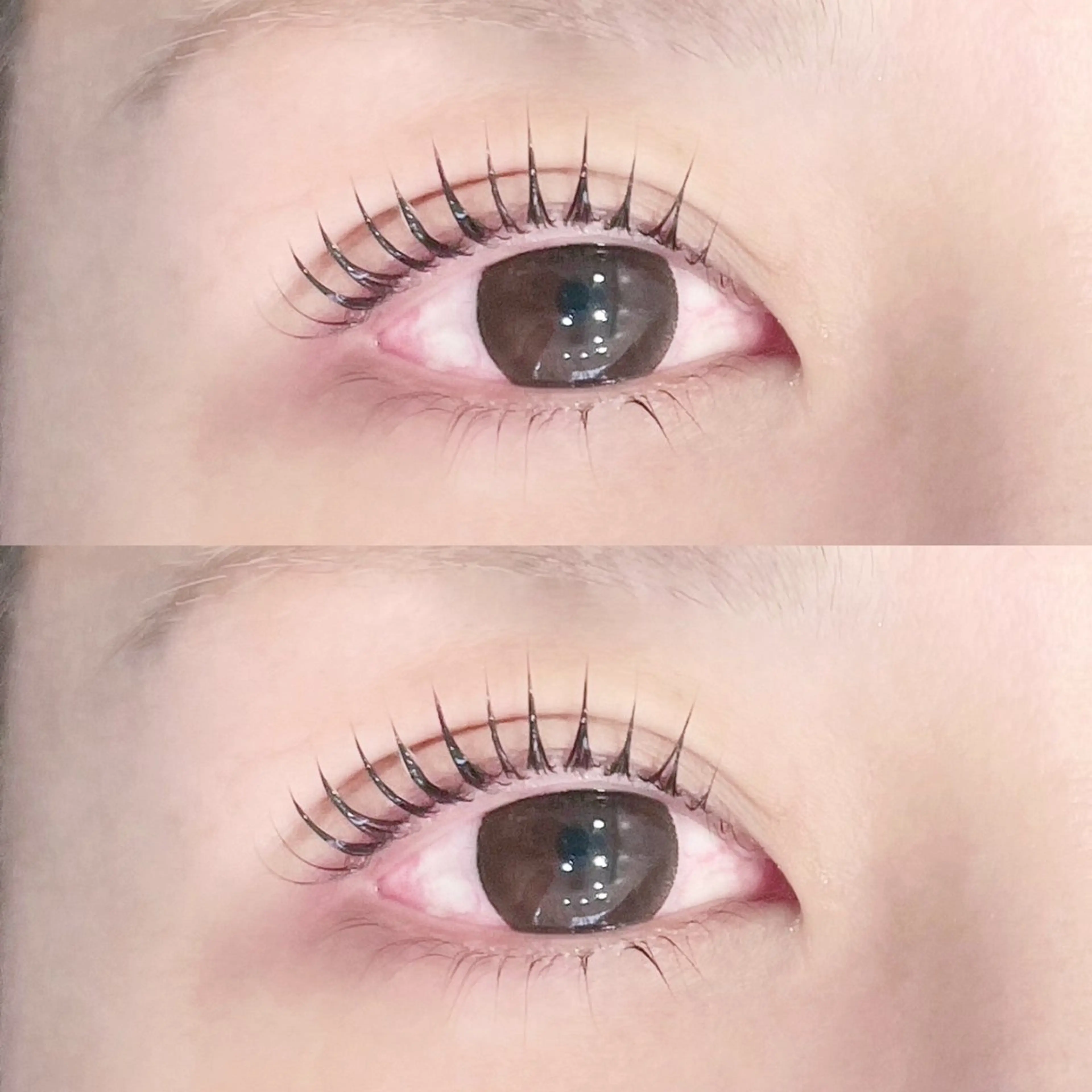 マツエク・マツパ ケラチンラッシュリフト 束感まつ毛 マツパ miho 【韓国束感まつげ】のマツエク・マツパデザイン