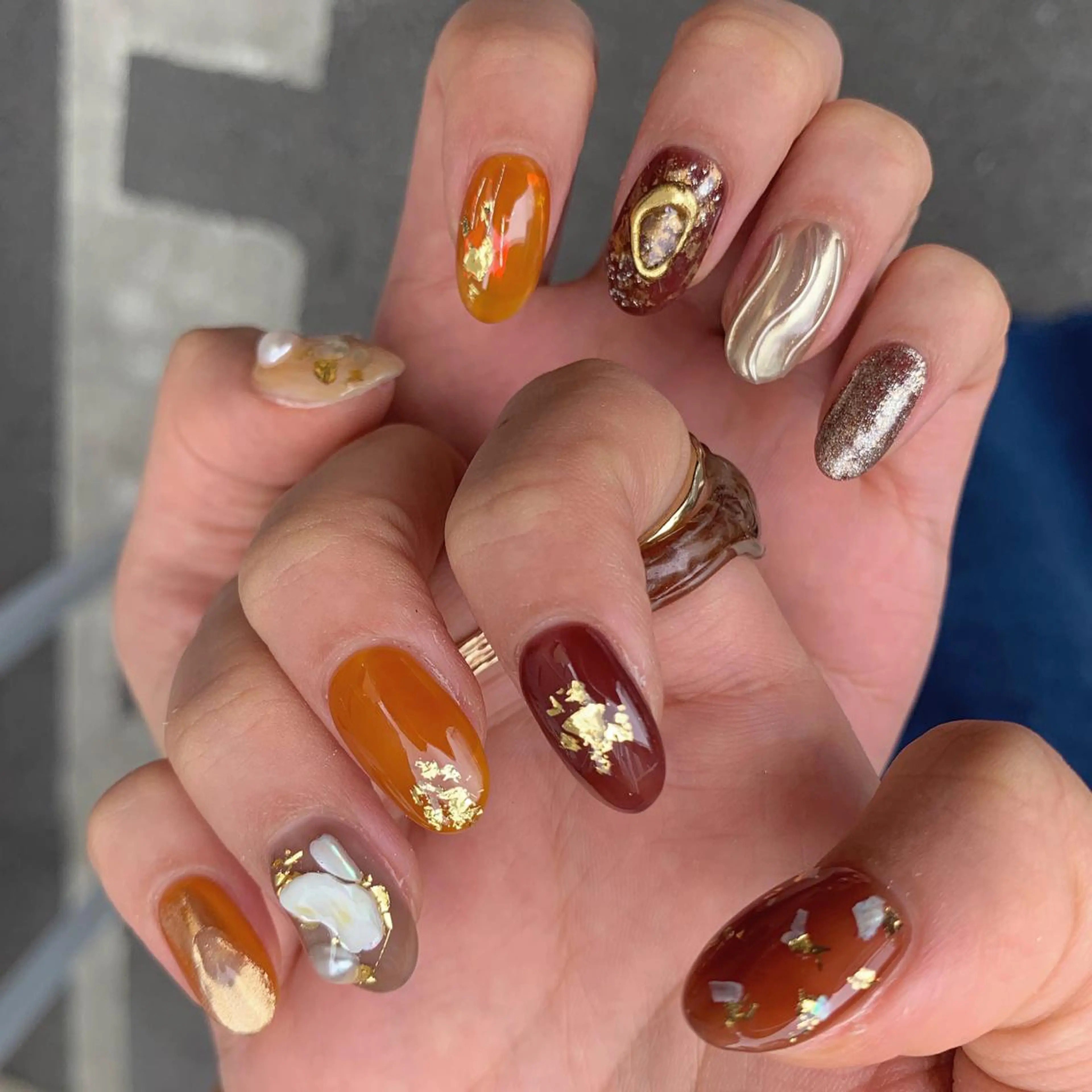 ショート カラー パーマ ヘアアレンジ メンズ キッズ ネイル マツエク・マツパ feey ⁑erinaのネイルデザイン