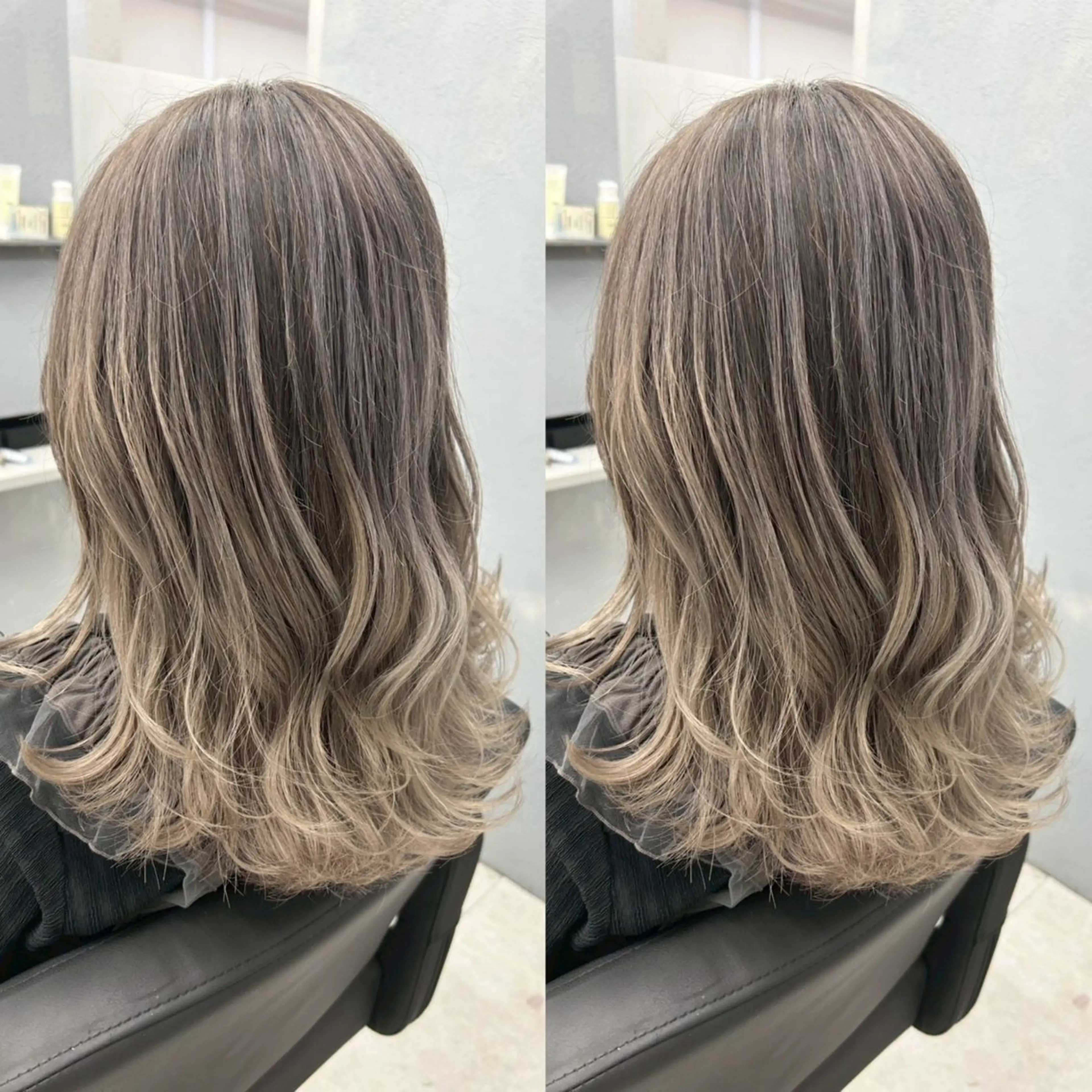 【🧜🏽‍♀️筋感が欲しい方🧜🏽‍♀️】カット➕ハイライト➕1stepトリートメント🧴🫧（ブリーチ込）の写真