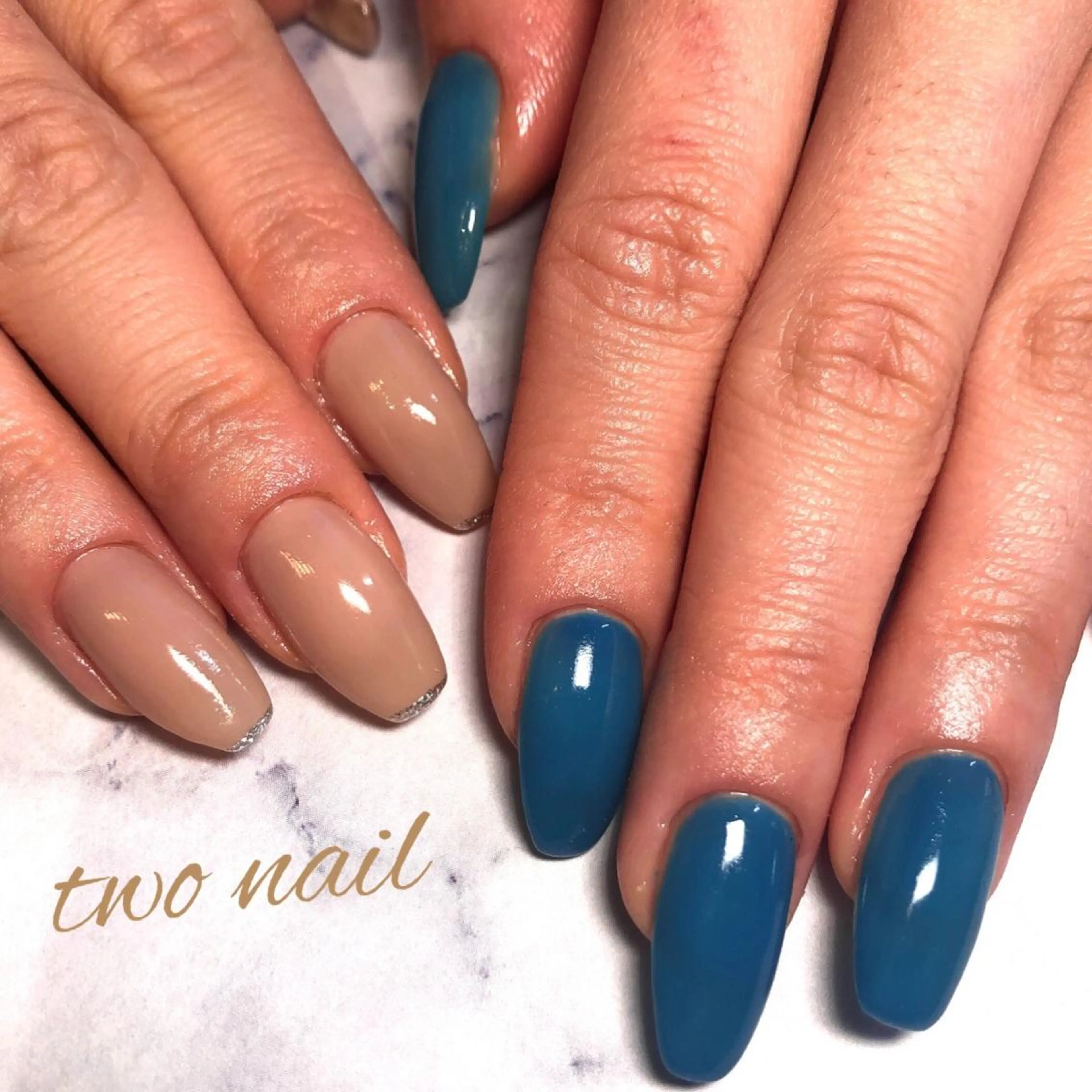 ネイル ハンドネイル two nailのネイルデザイン