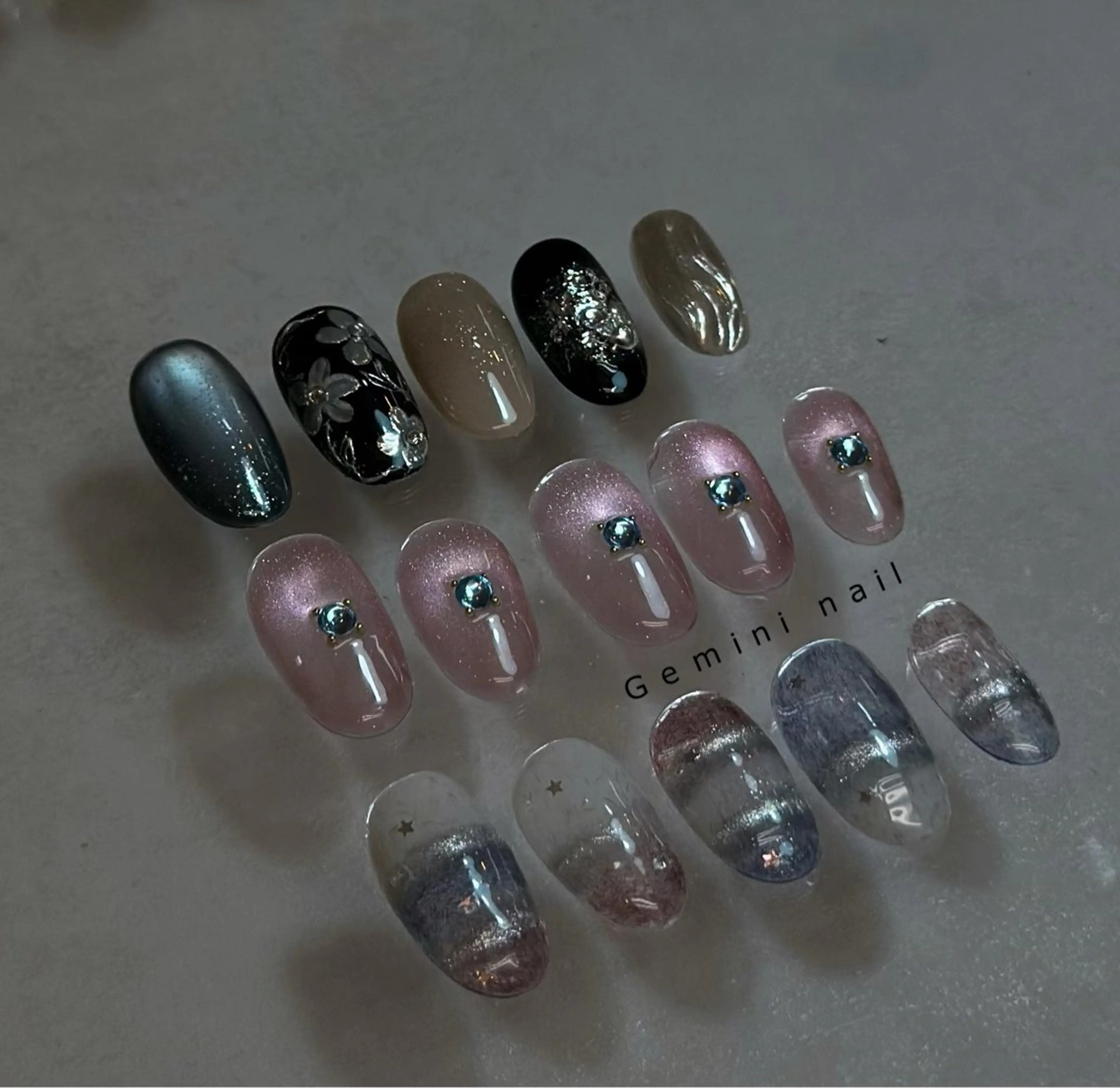 ネイル ハンドネイル Gemini nailのネイルデザイン