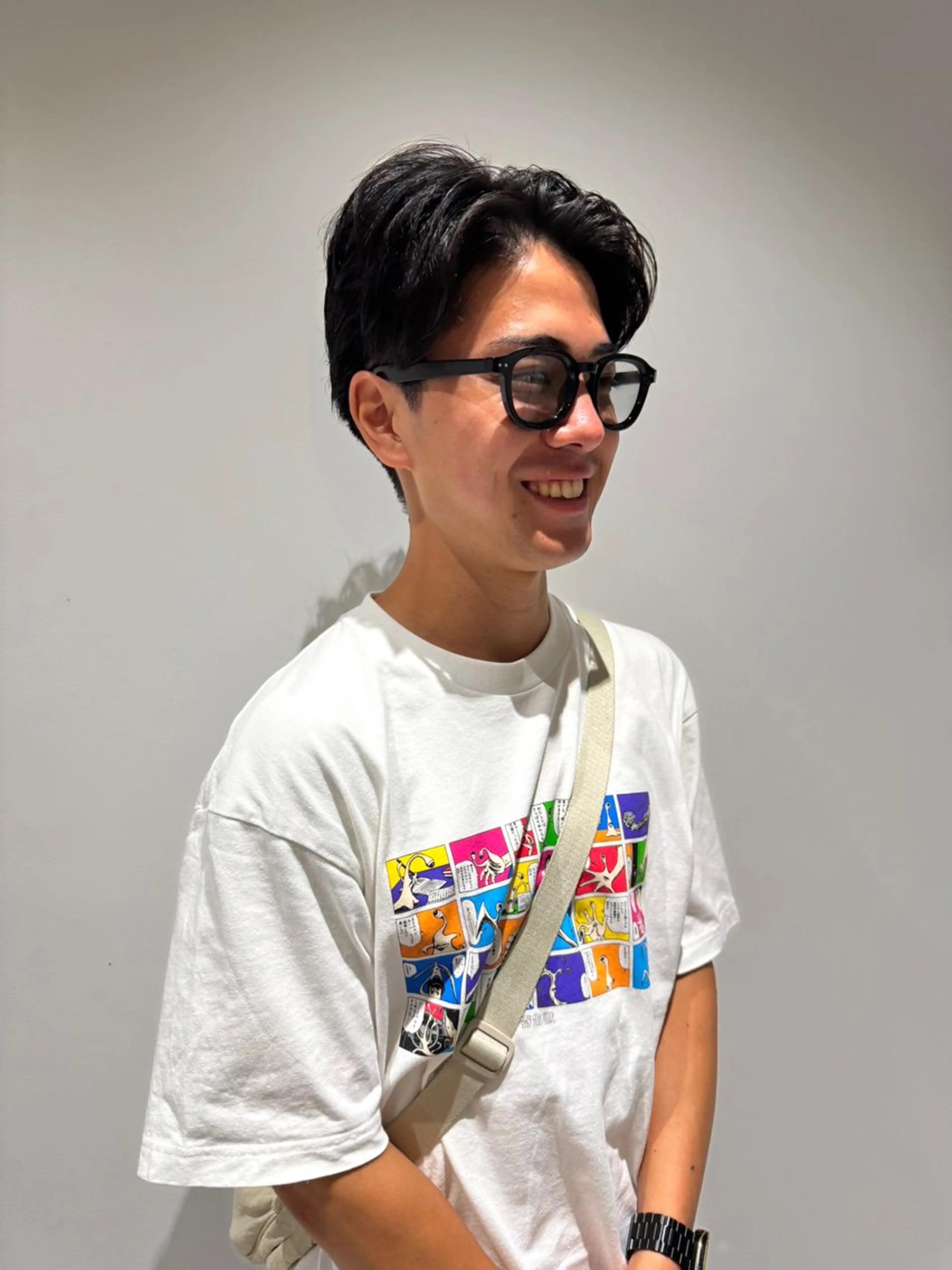 ショート メンズ カット ヘッドスパ メンズカット/ ブリーチ/かほのヘアスタイル