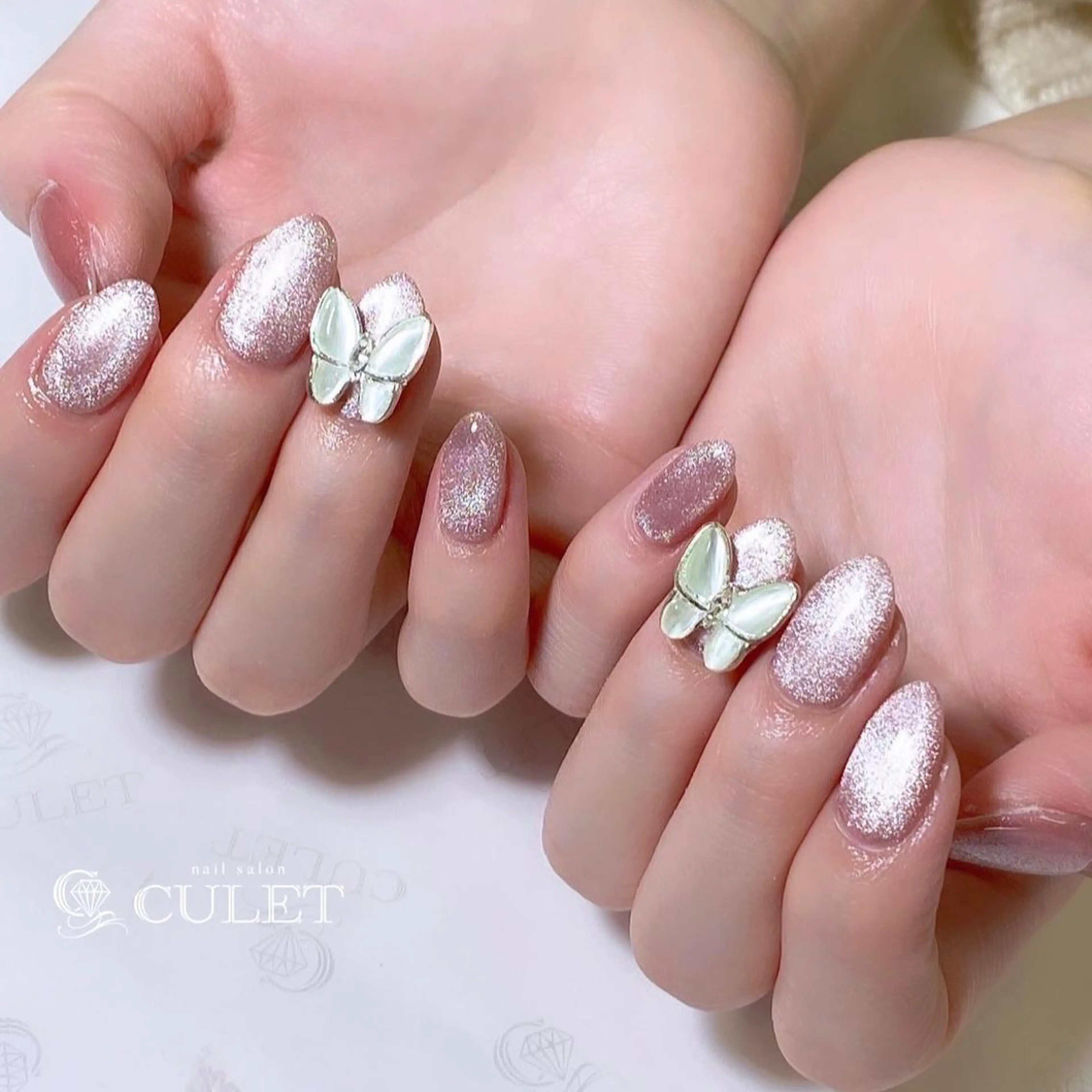 ネイル マグネットネイル CULET MOEのネイルデザイン