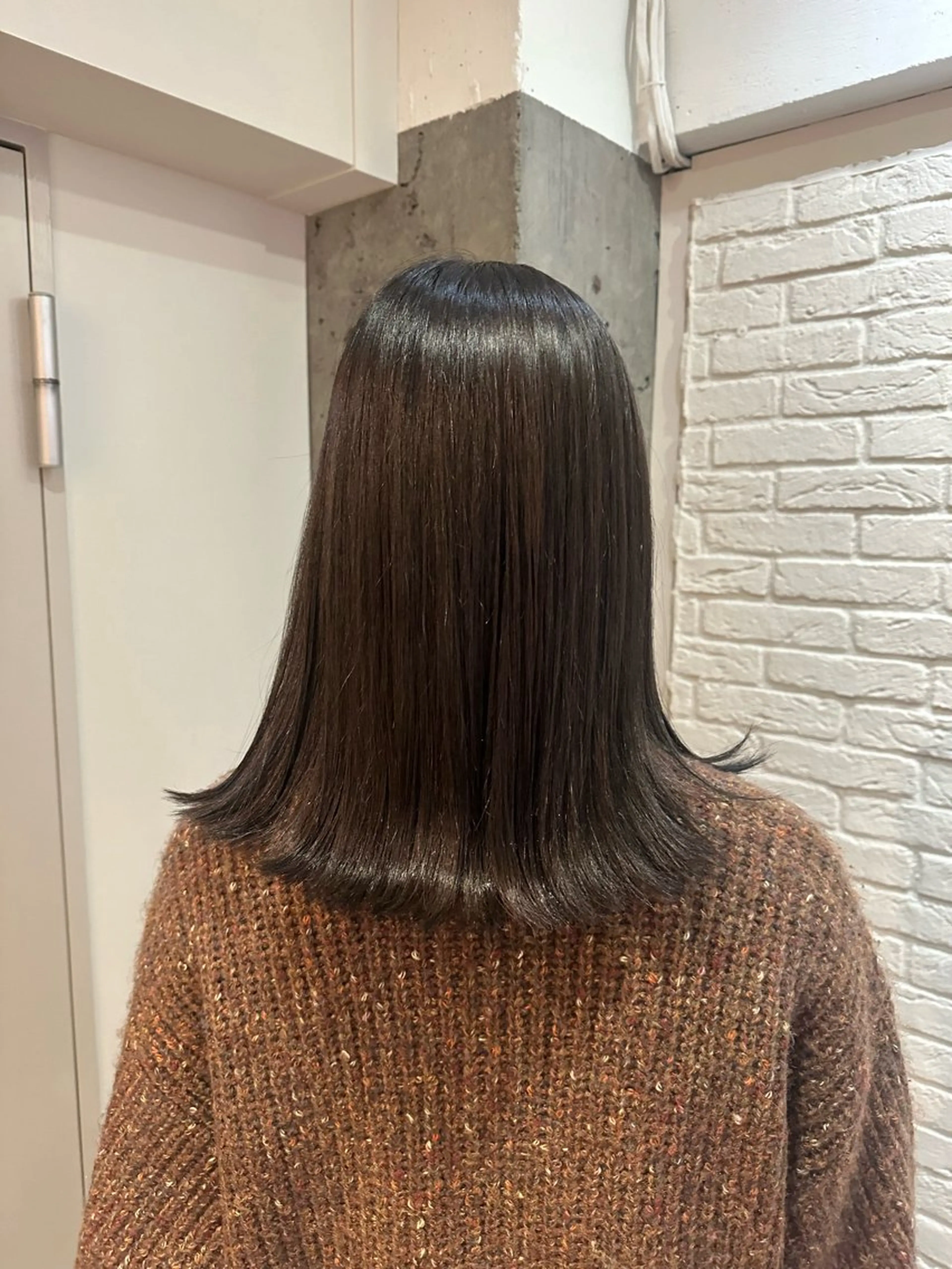 セミロング トリートメント ヘアカラー レイヤーカット‎🤍 /ともえ🤎🧸のヘアスタイル