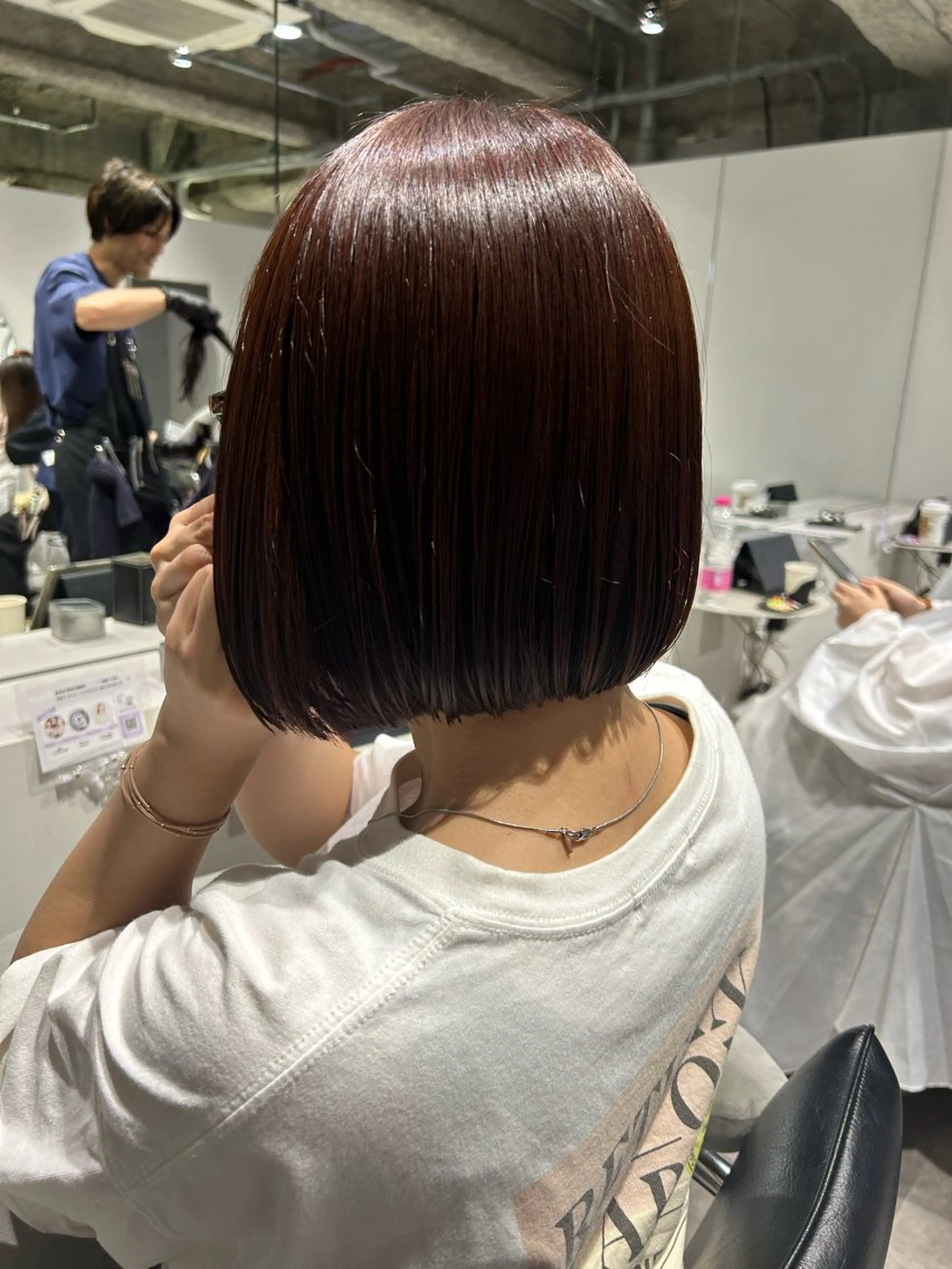 ショート カラー トキタ アオイのヘアスタイル