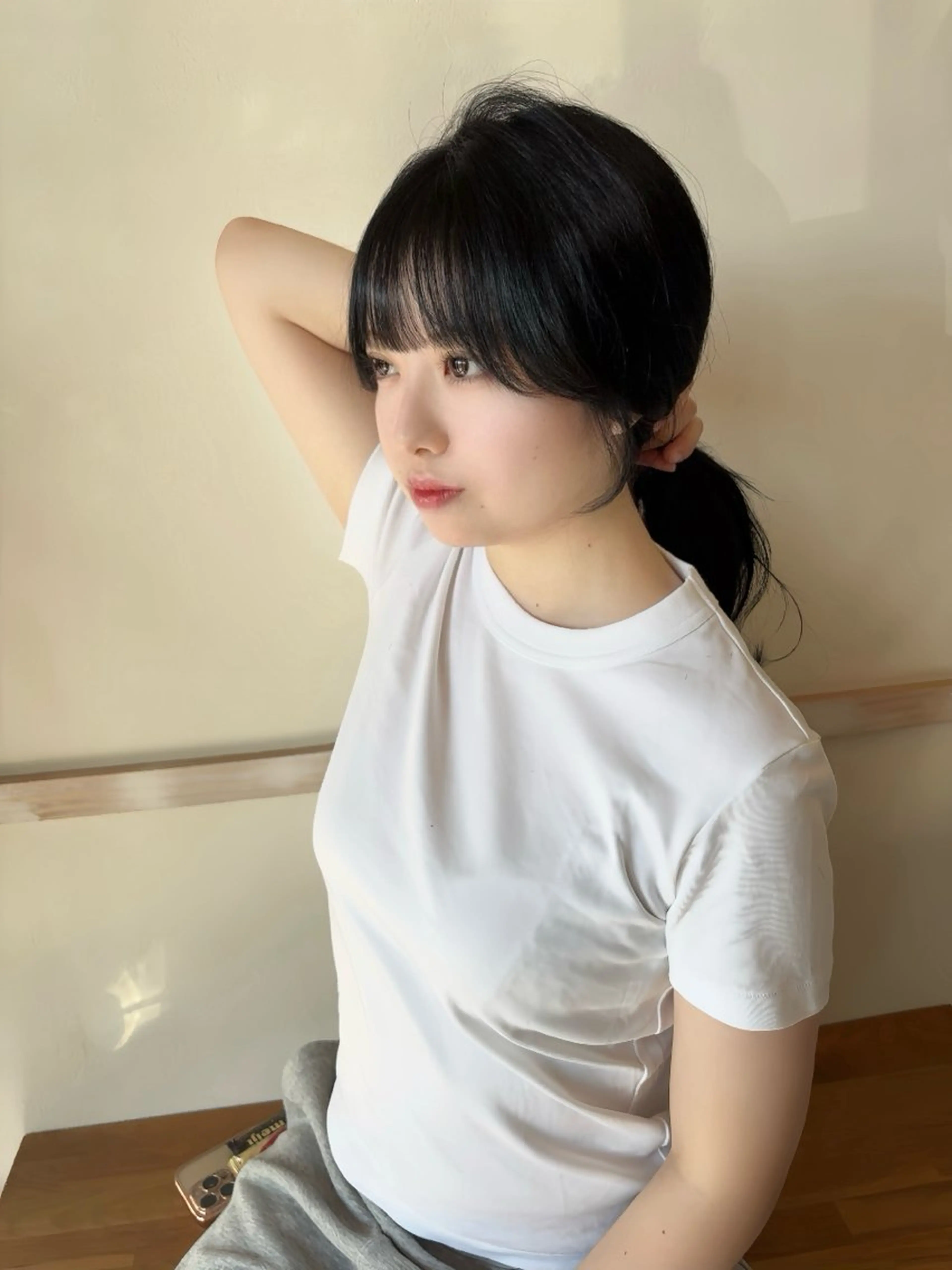 ミディアム 成瀬 千佳のヘアスタイル