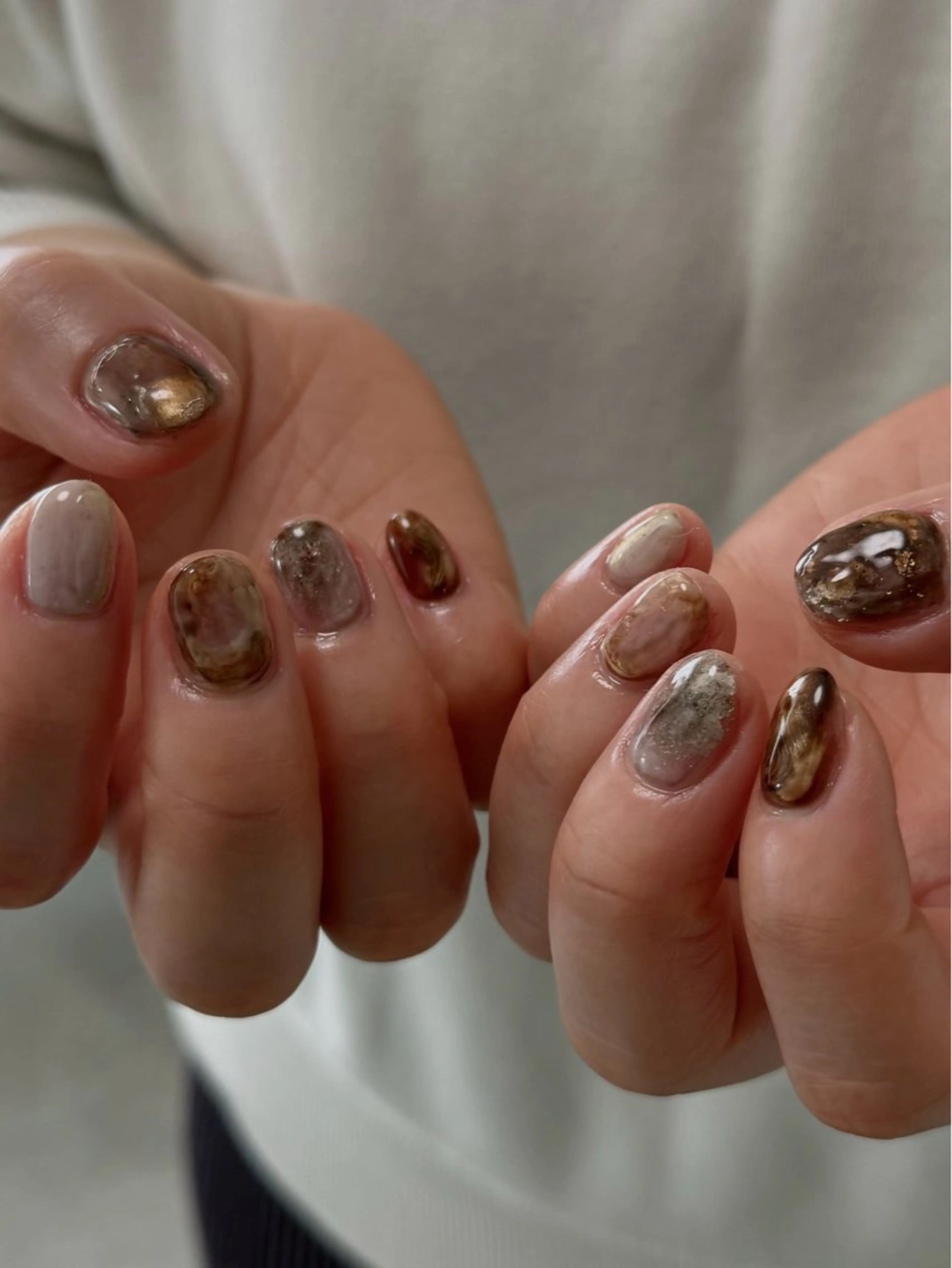 ネイル ハンドネイル ハンドケア nail salon una.のネイルデザイン