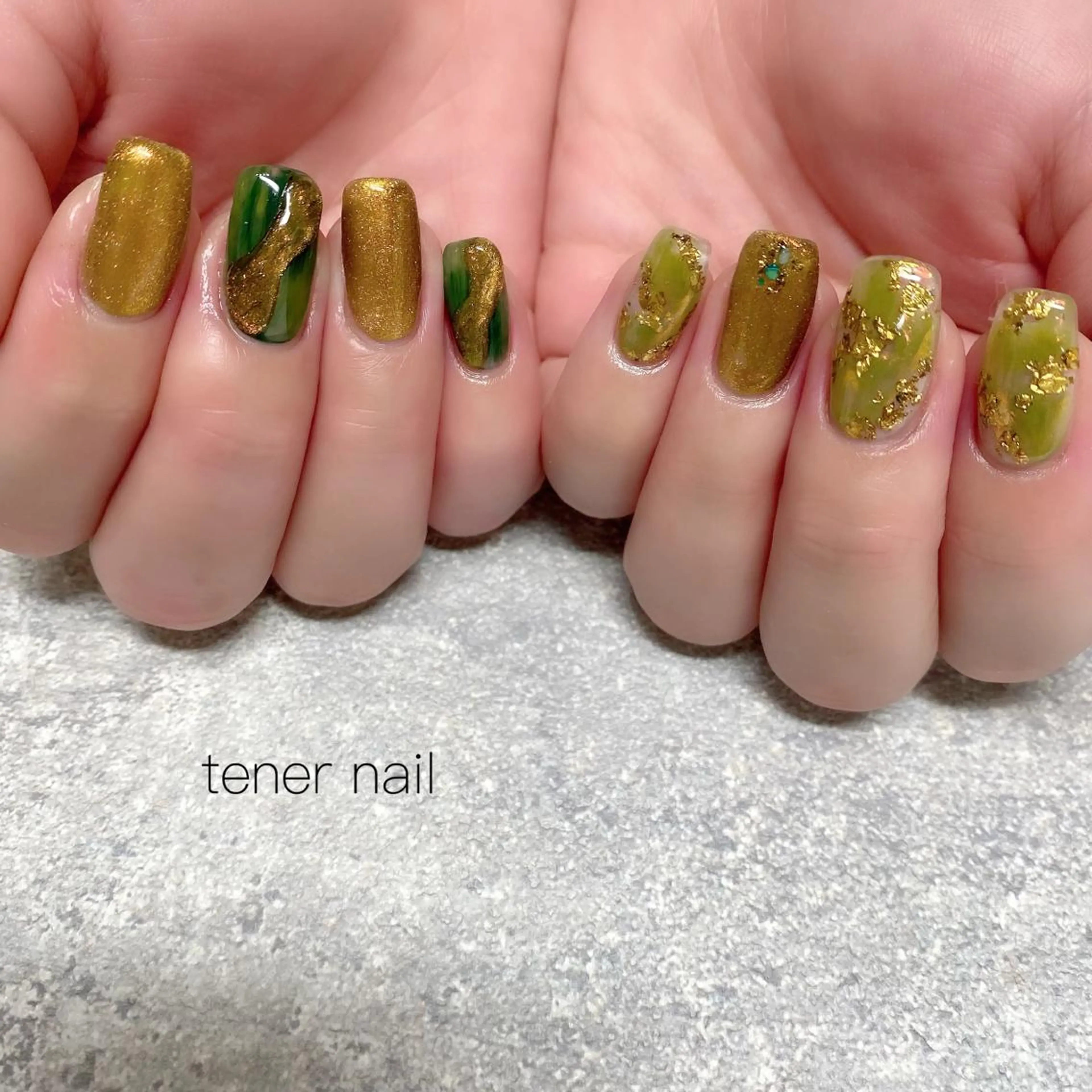 ネイル ニュアンスネイル テネルネイル tener nailのネイルデザイン