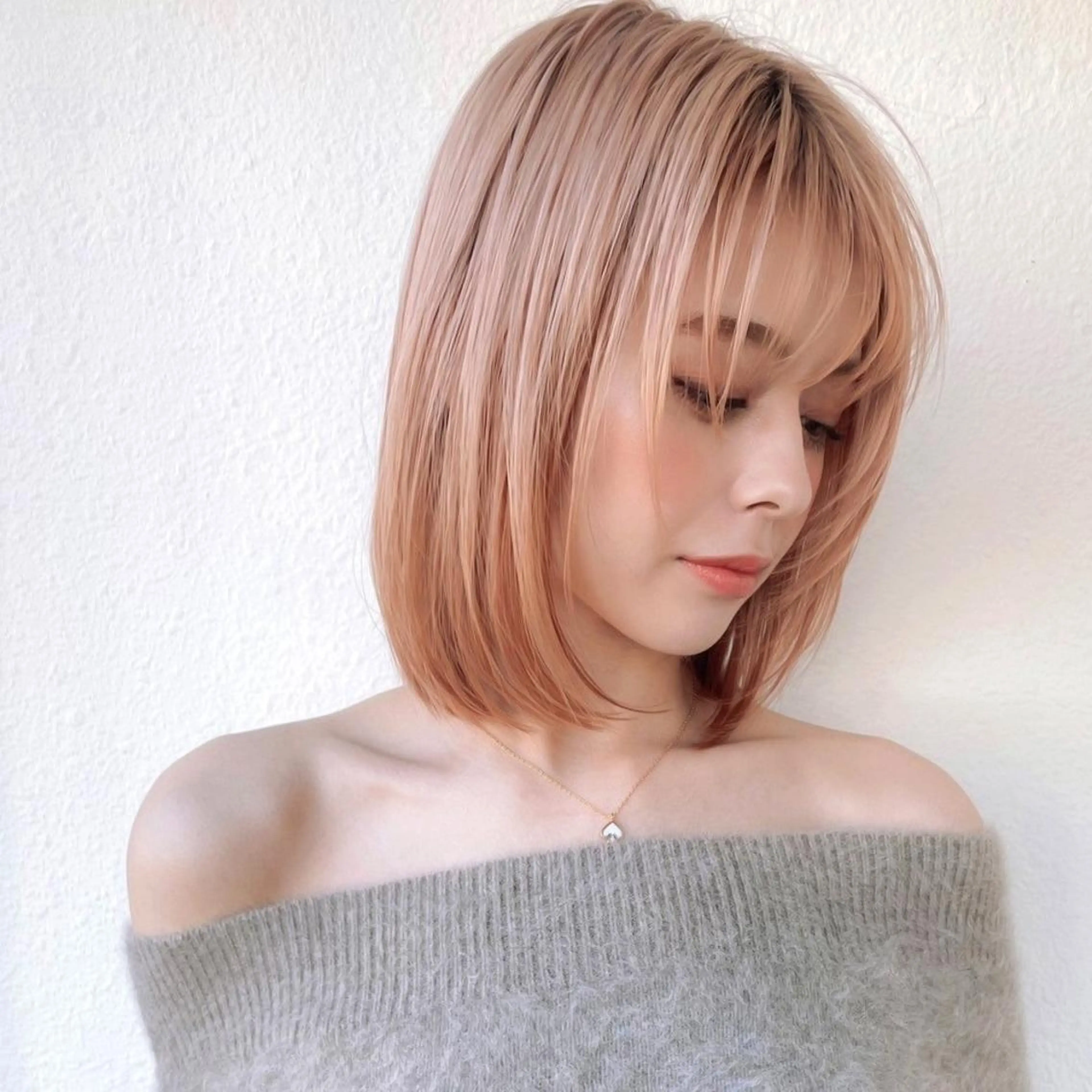ミディアム インナーカラー◆ ダブルカラー◆　上原のヘアスタイル