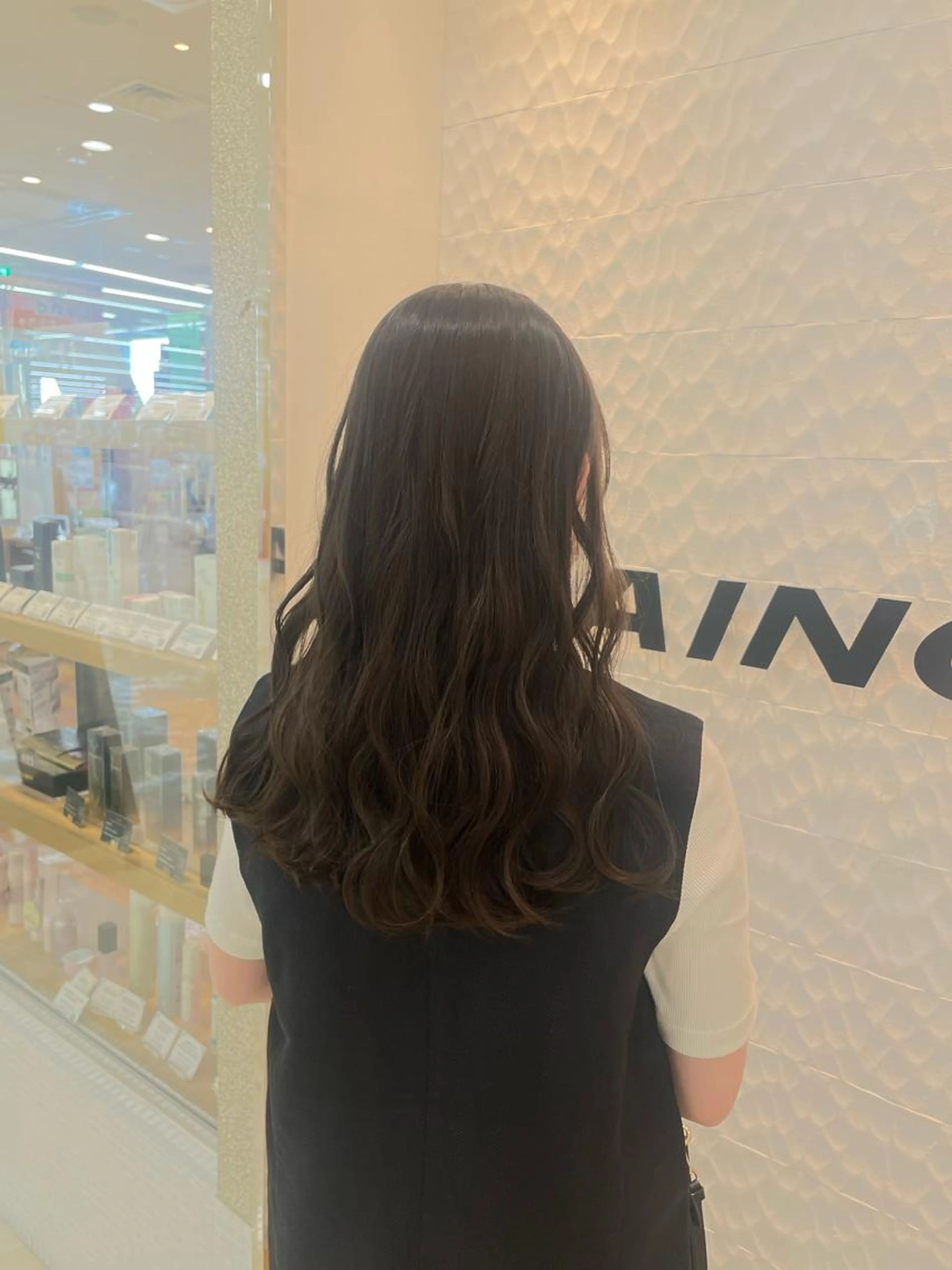 カット シャンプーブロー付き🩵の写真