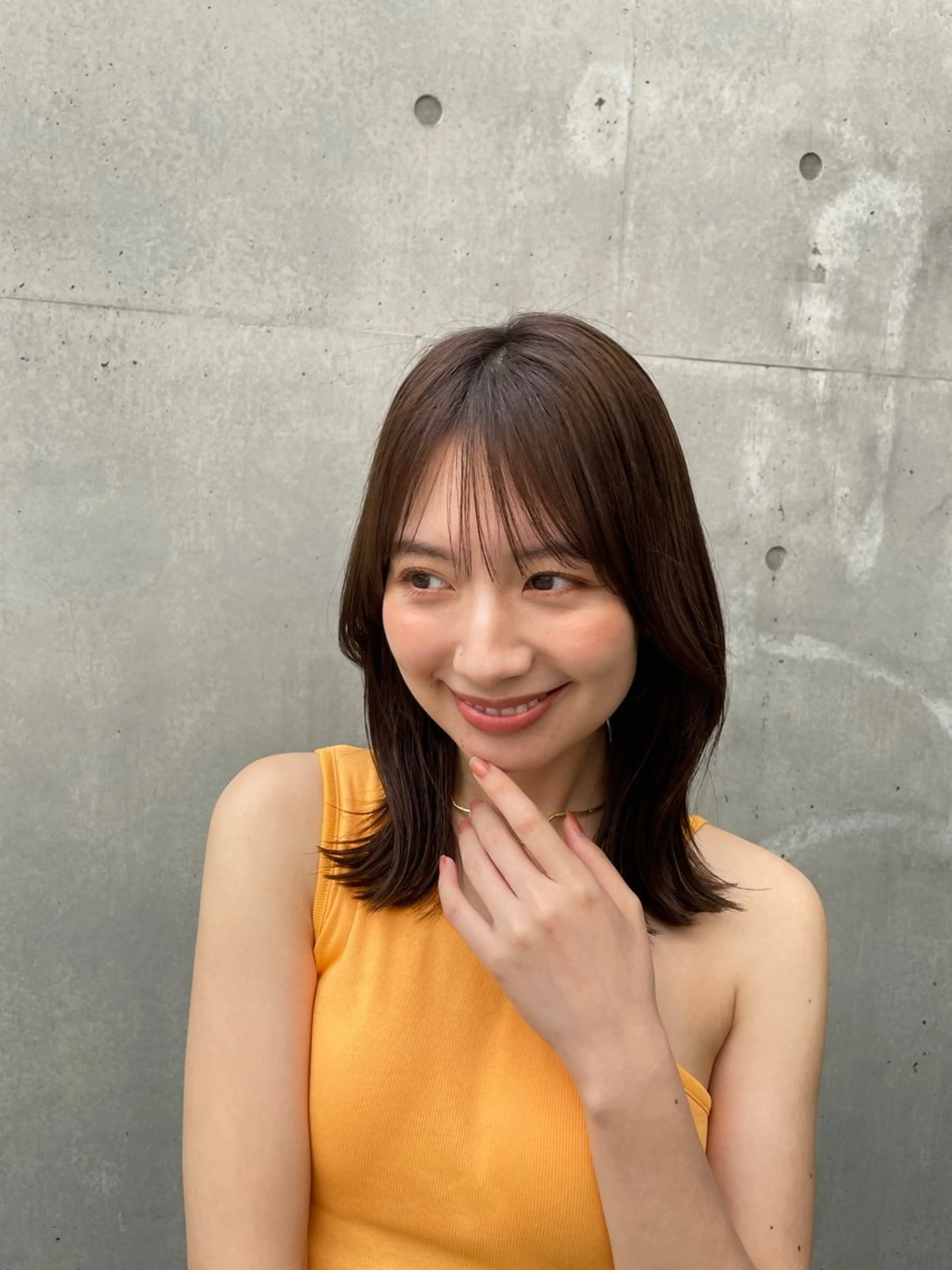 ミディアム カラー ショート/ボブ/ 髪質改善🍒hiyuのヘアスタイル