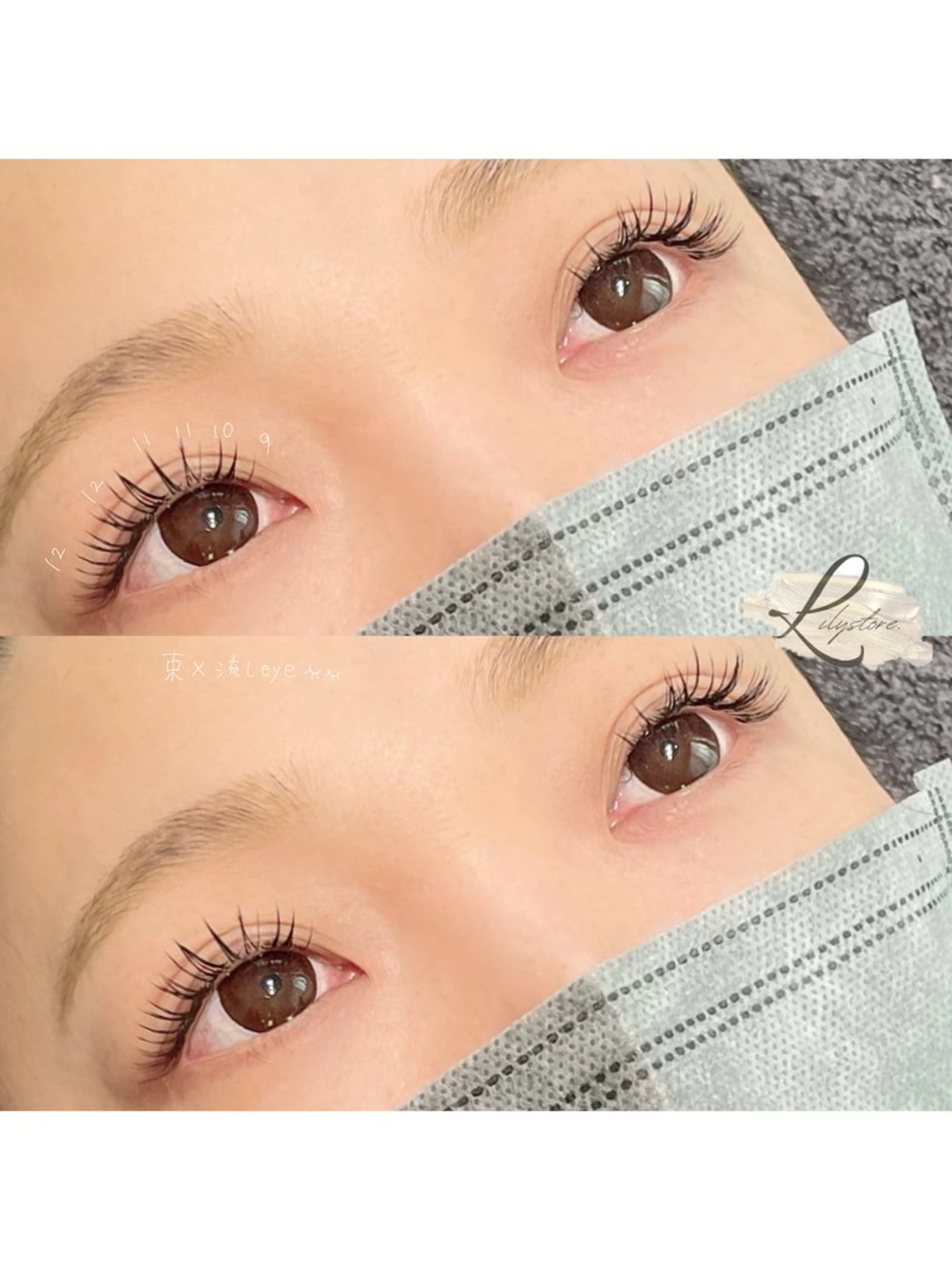 マツエク・マツパ Lilystore ishidaのマツエク・マツパデザイン