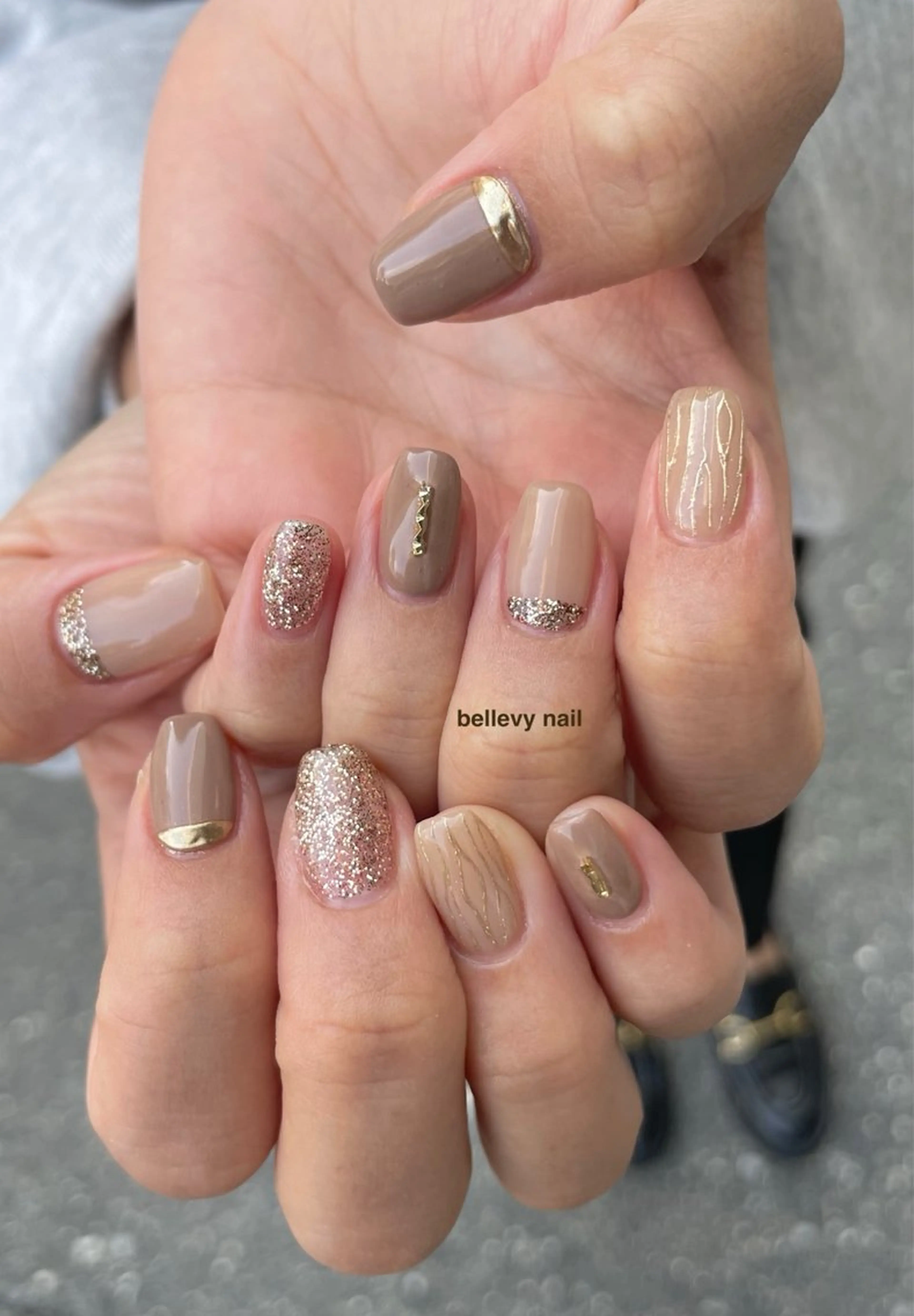 ネイル bellevy所属・藤原 はずきのネイルデザイン