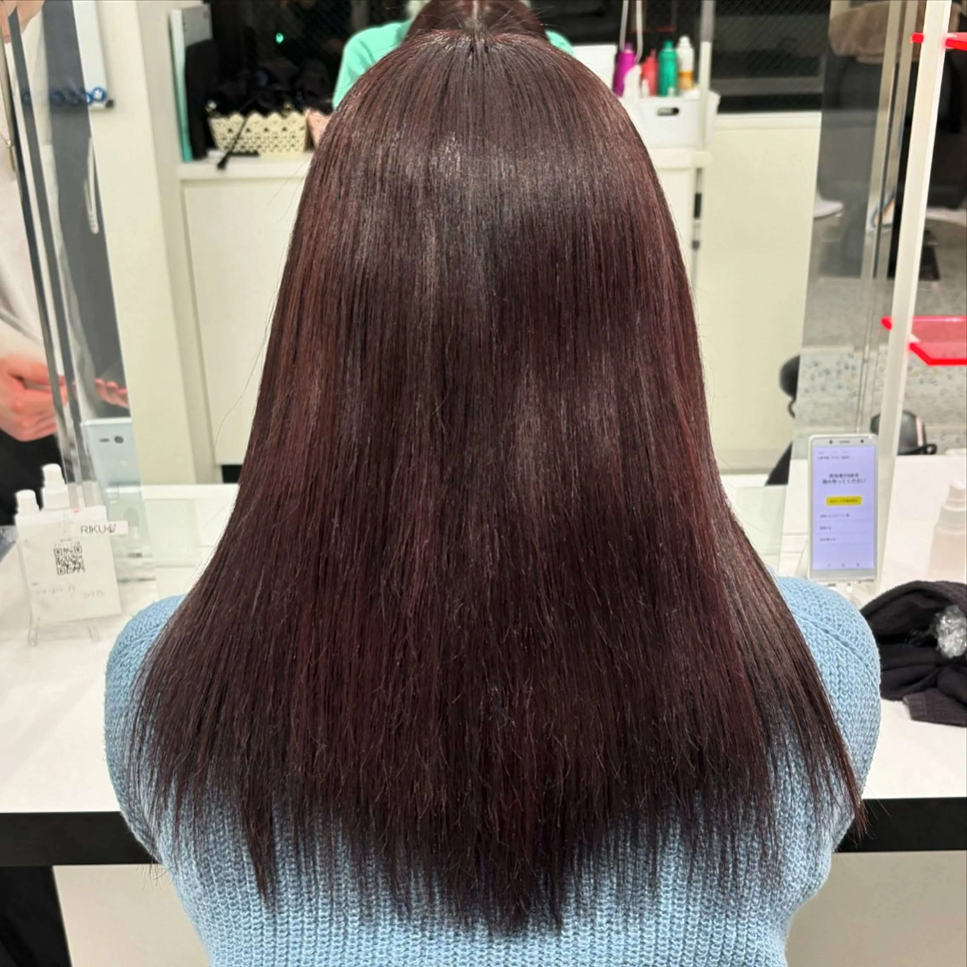 セミロング Wカラー/暖色/べ ージュりく©︎🐝のヘアスタイル