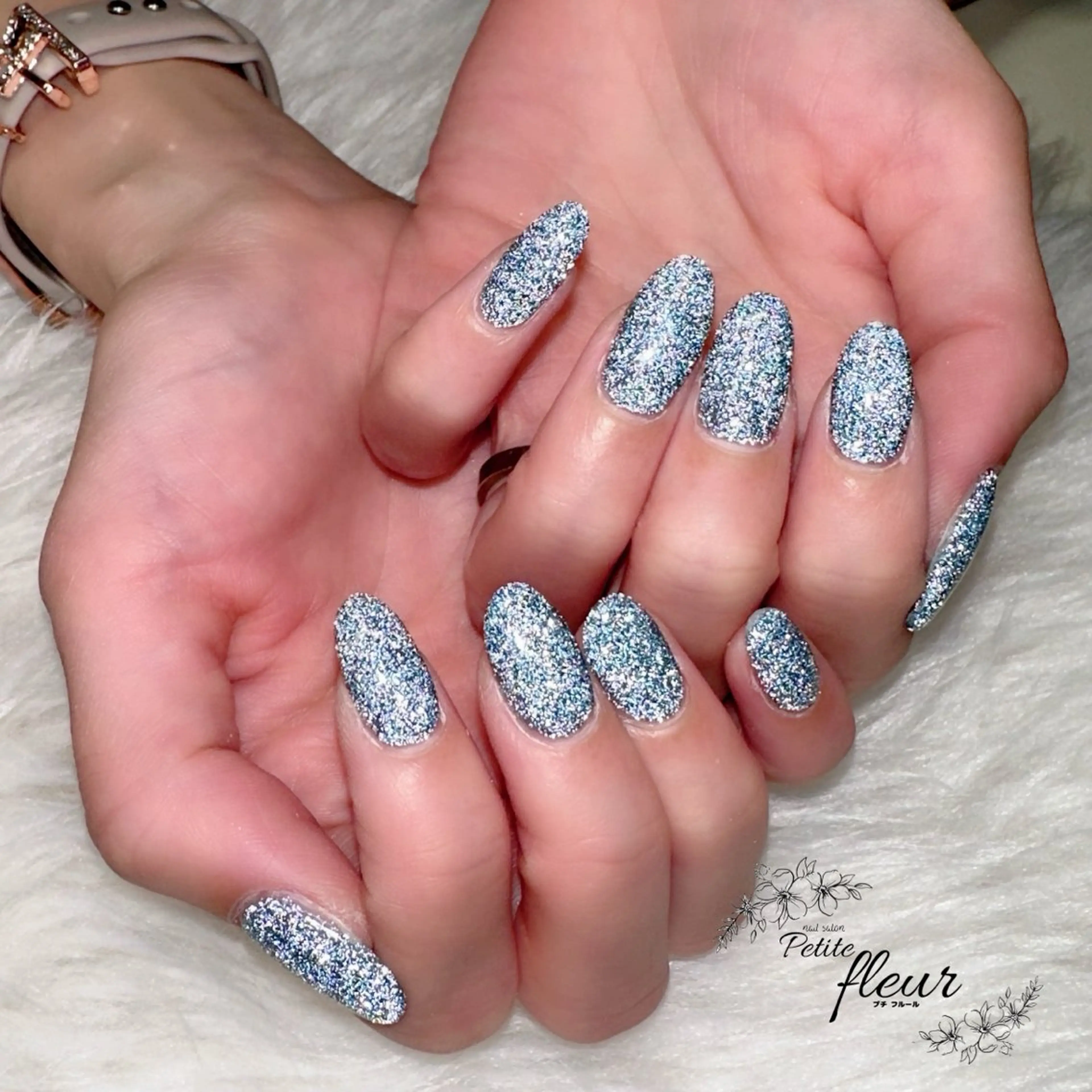 ネイル フラッシュネイル ❁⃘*。Petite fleur❁⃘*りさのネイルデザイン