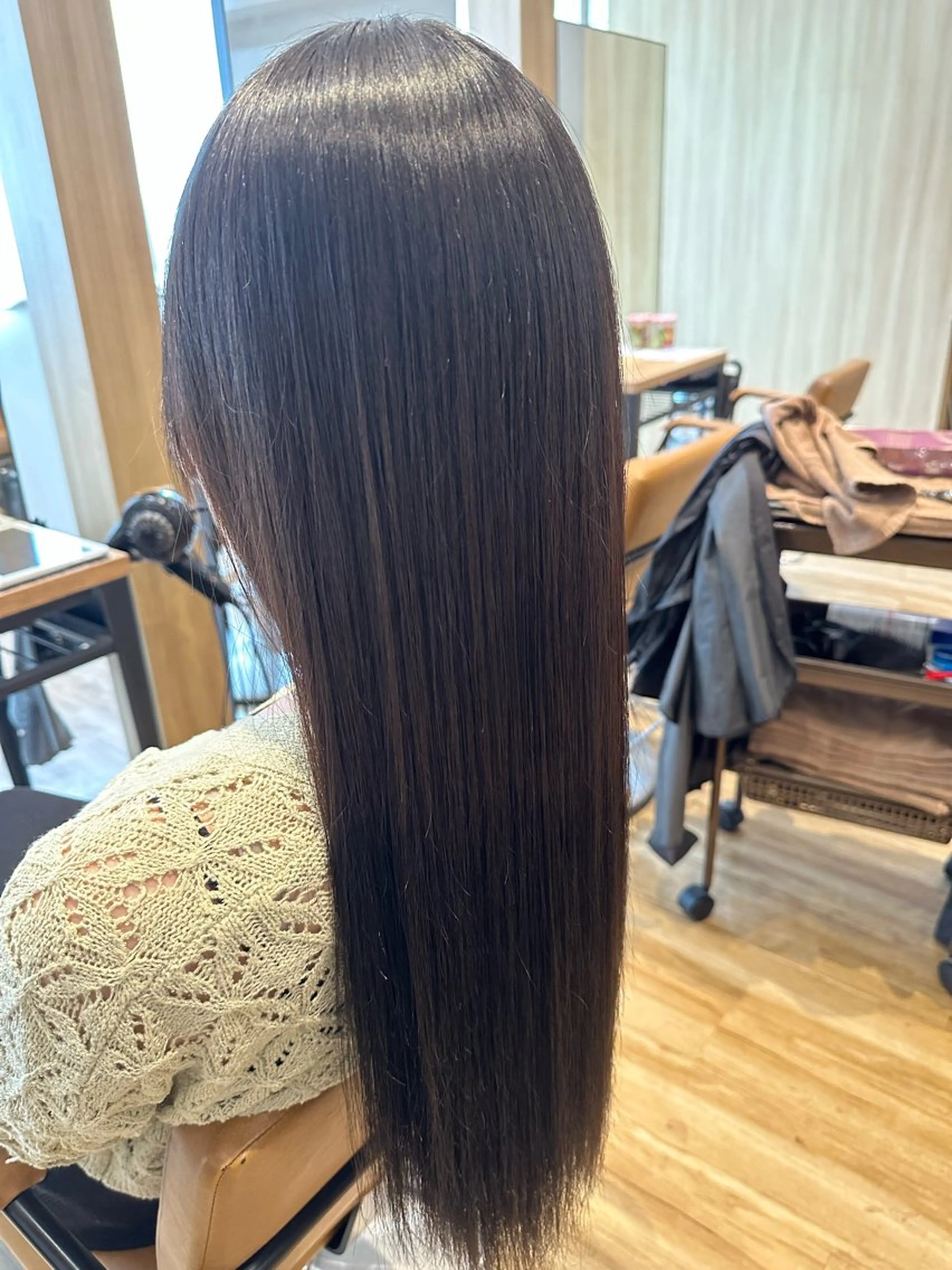 ロング パーマ 縮毛矯正 ✨✂️Nori ✂️✨のヘアスタイル