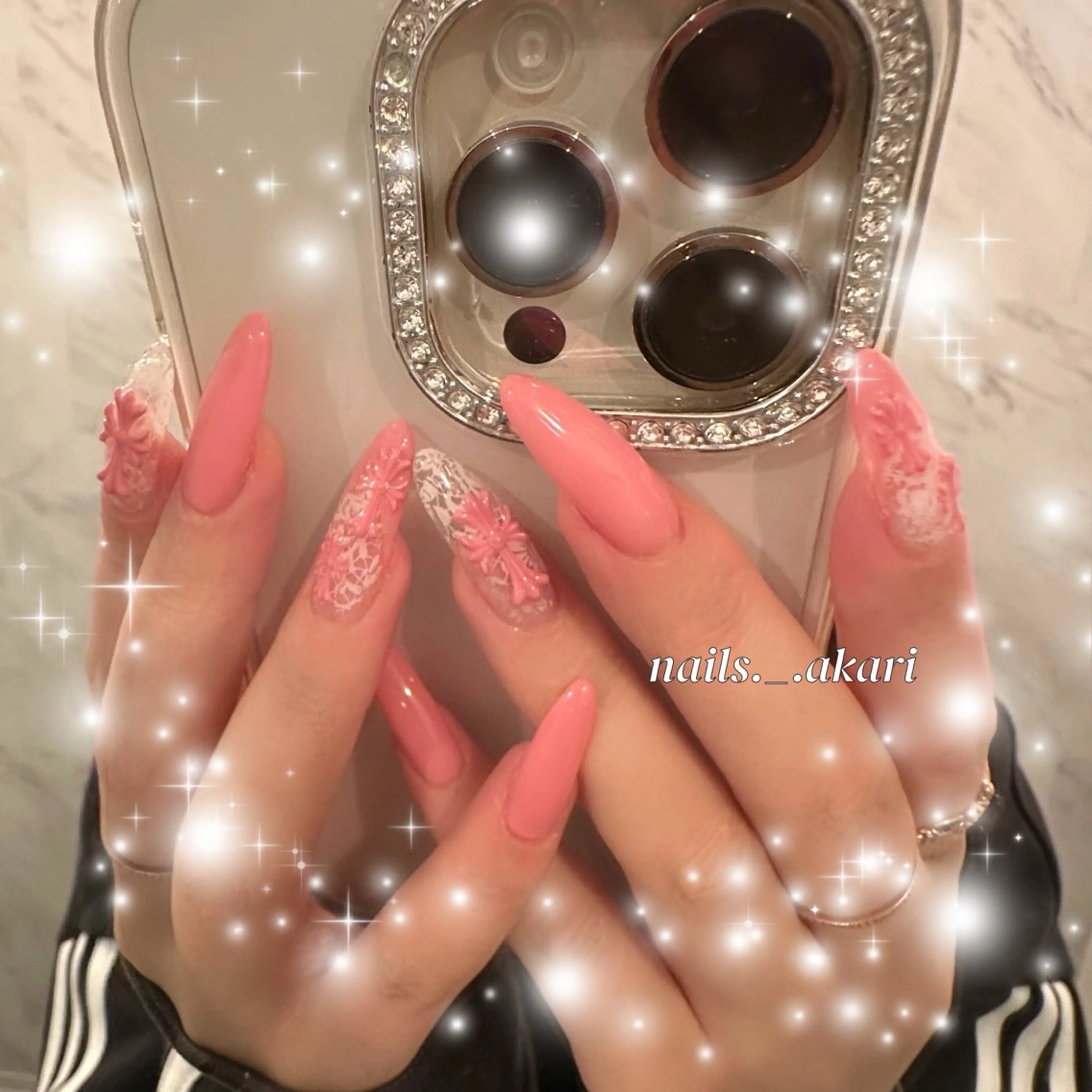 〘 🌻5月限定🌻〙チップ長さだし10本＋4本アート／持ち込みデザインok🍭の写真