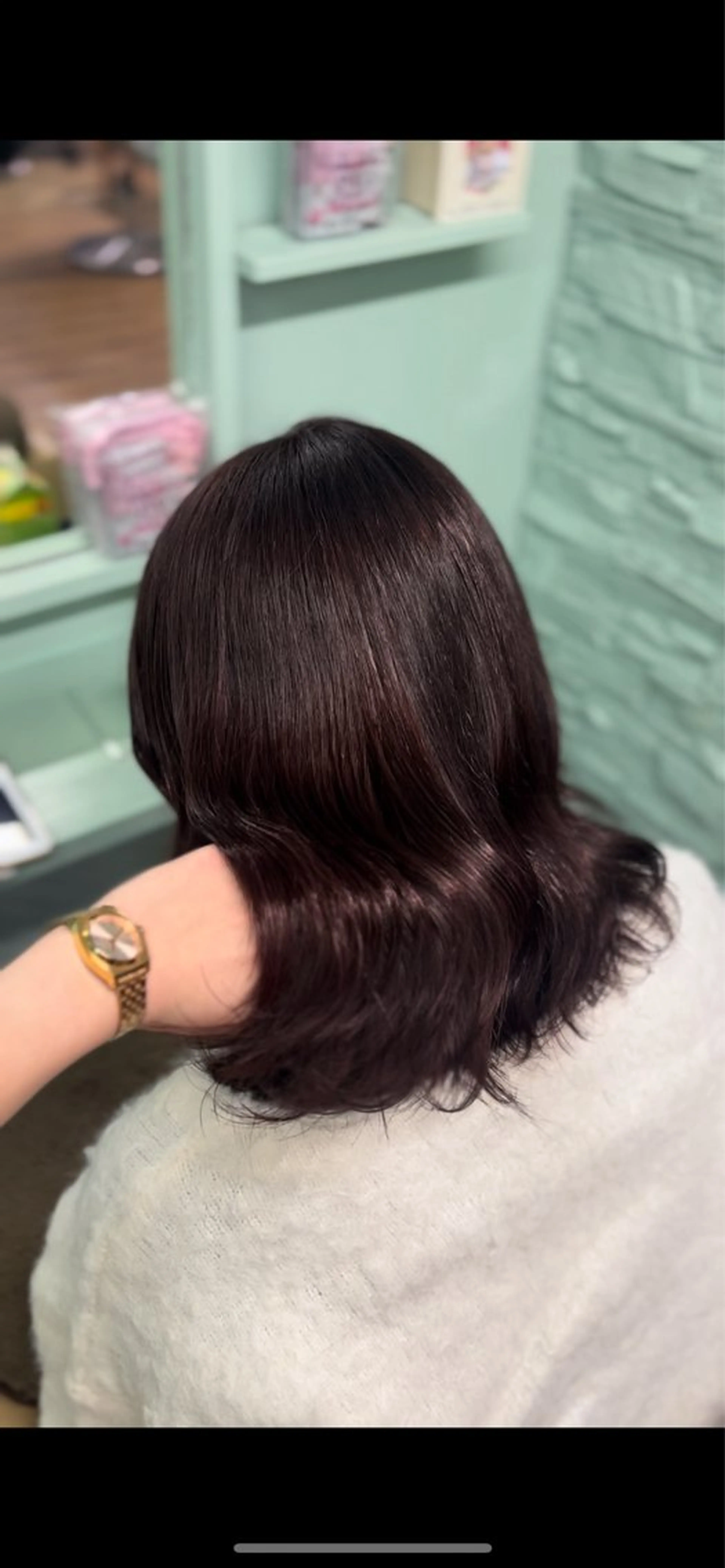 ロング カラー 🌙Runa つや髪 /モテ/小顔カットのヘアスタイル