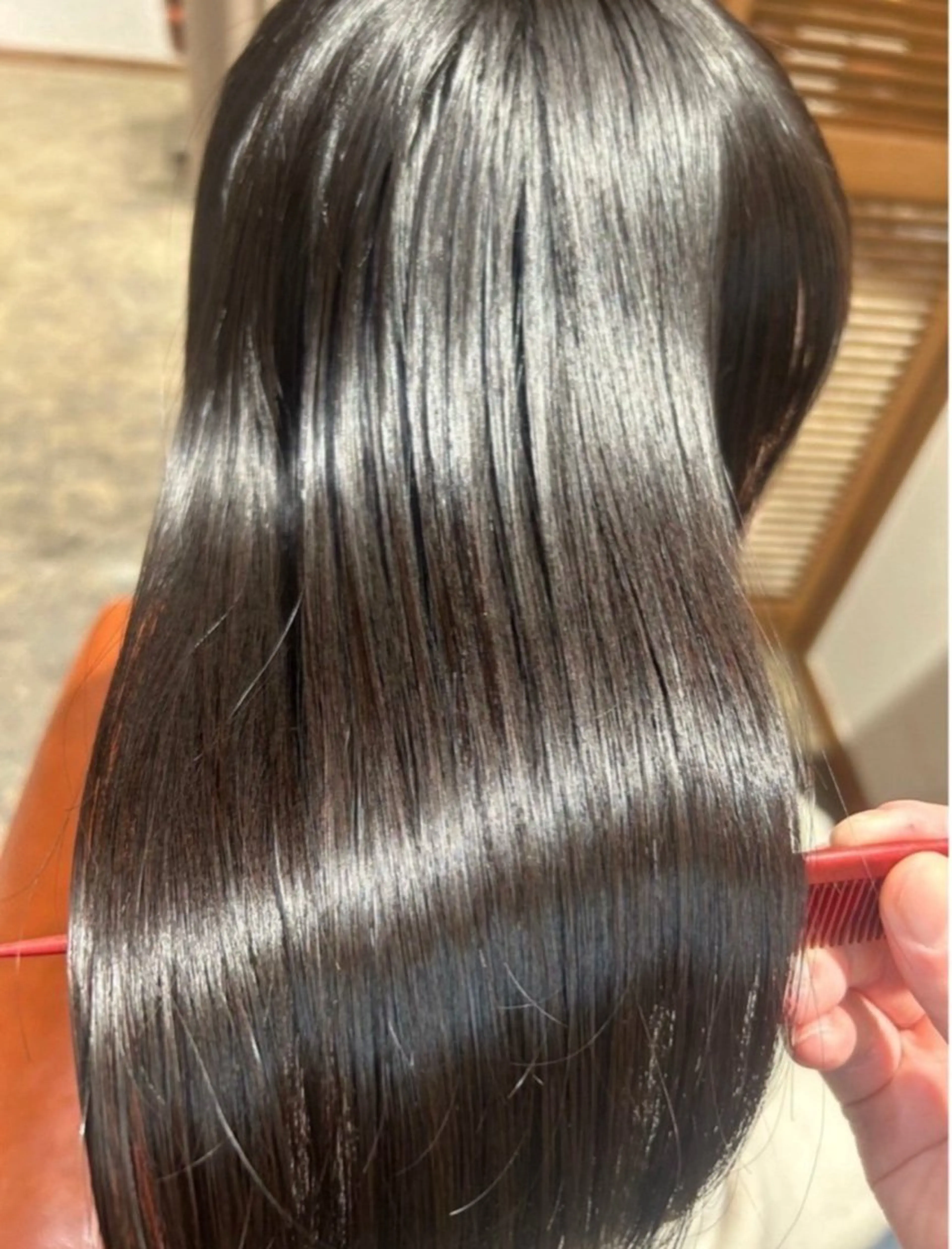 ロング 松山 麻一のヘアスタイル