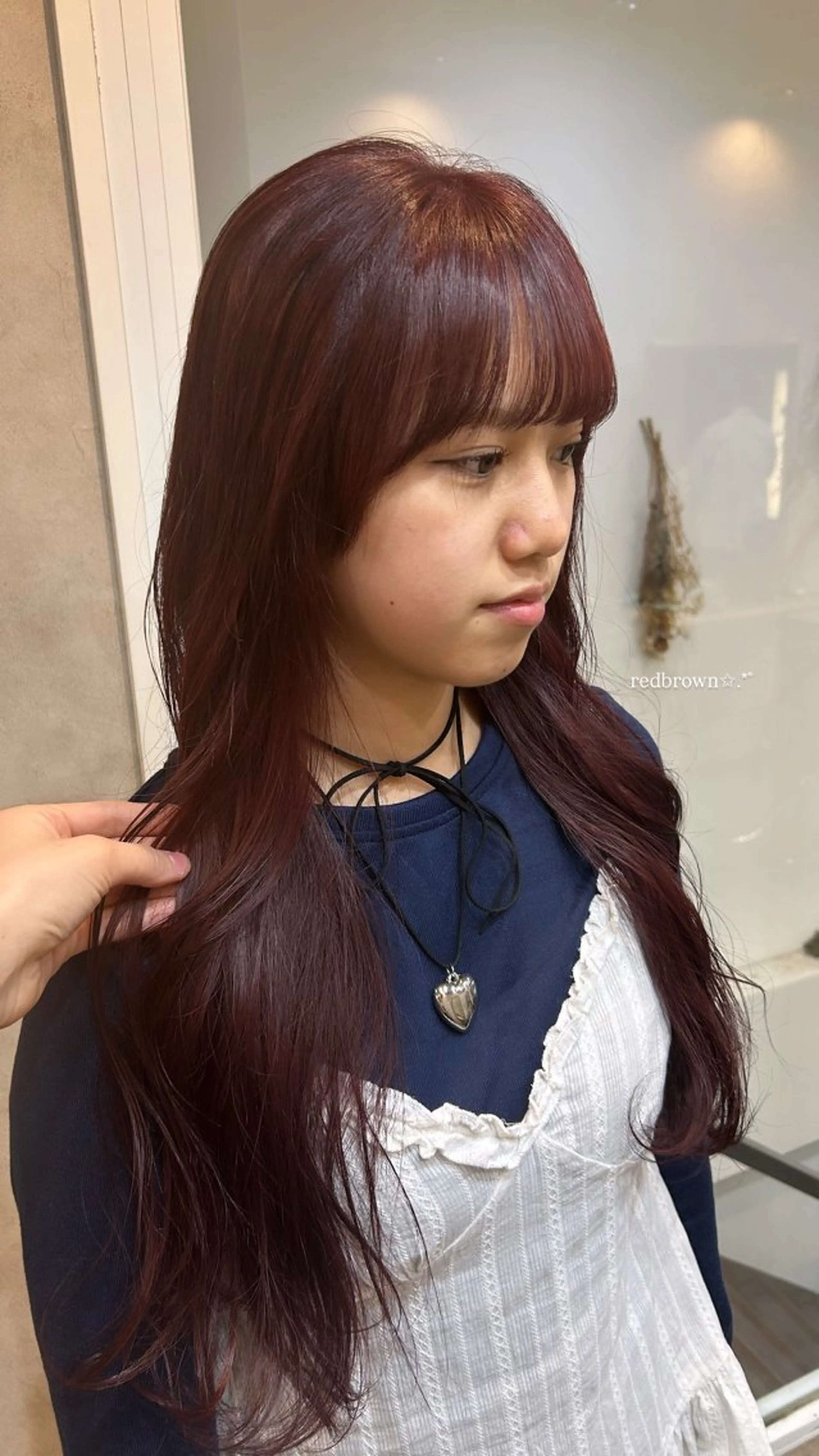 ロング カラー ヘアカラー トリートメント silk🕯 hikaruのヘアスタイル