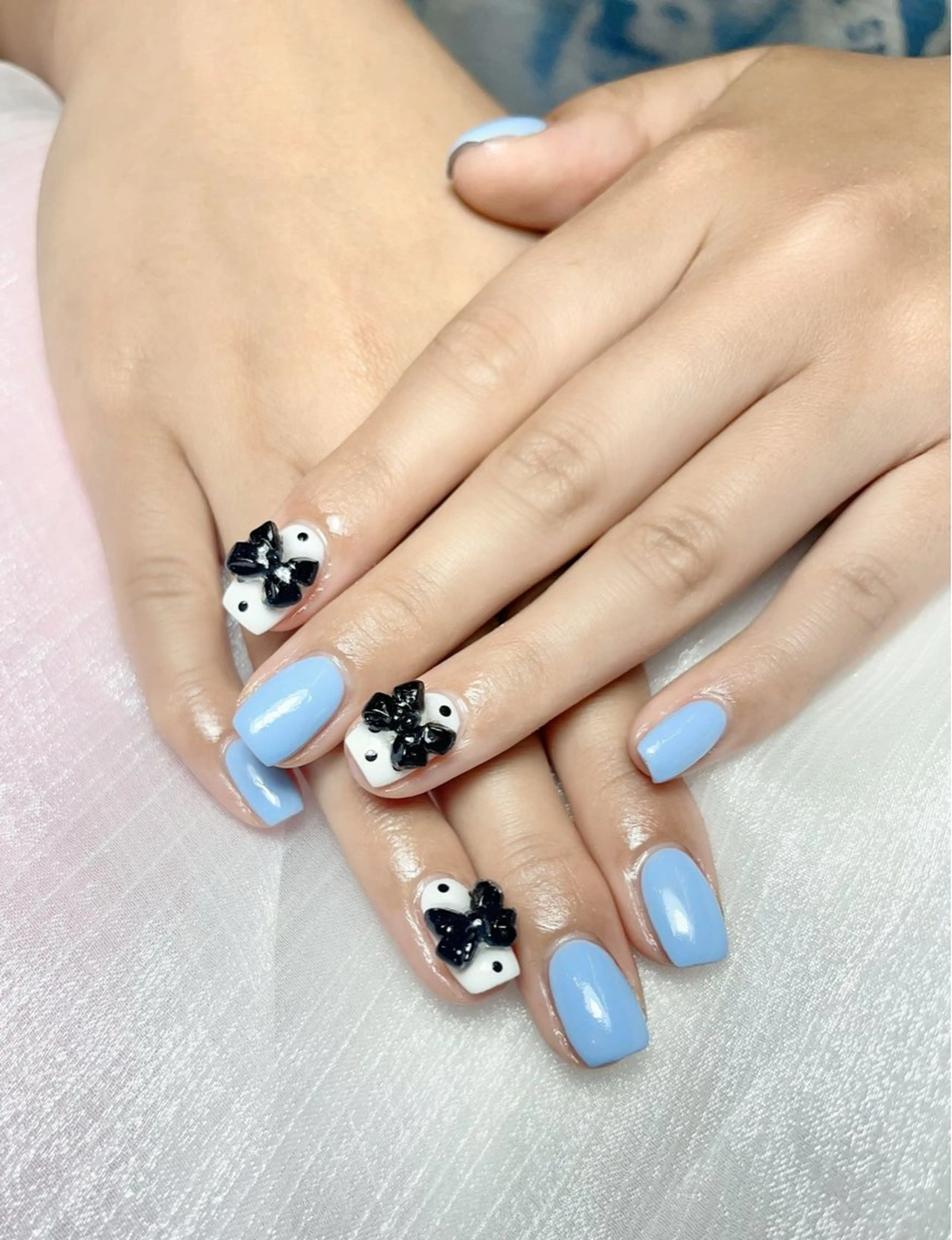 ネイル チークネイル 長さ出し フラッシュネイル フットネイル フレンチネイル Aina nail salon所属・Aina nail salonのネイルデザイン