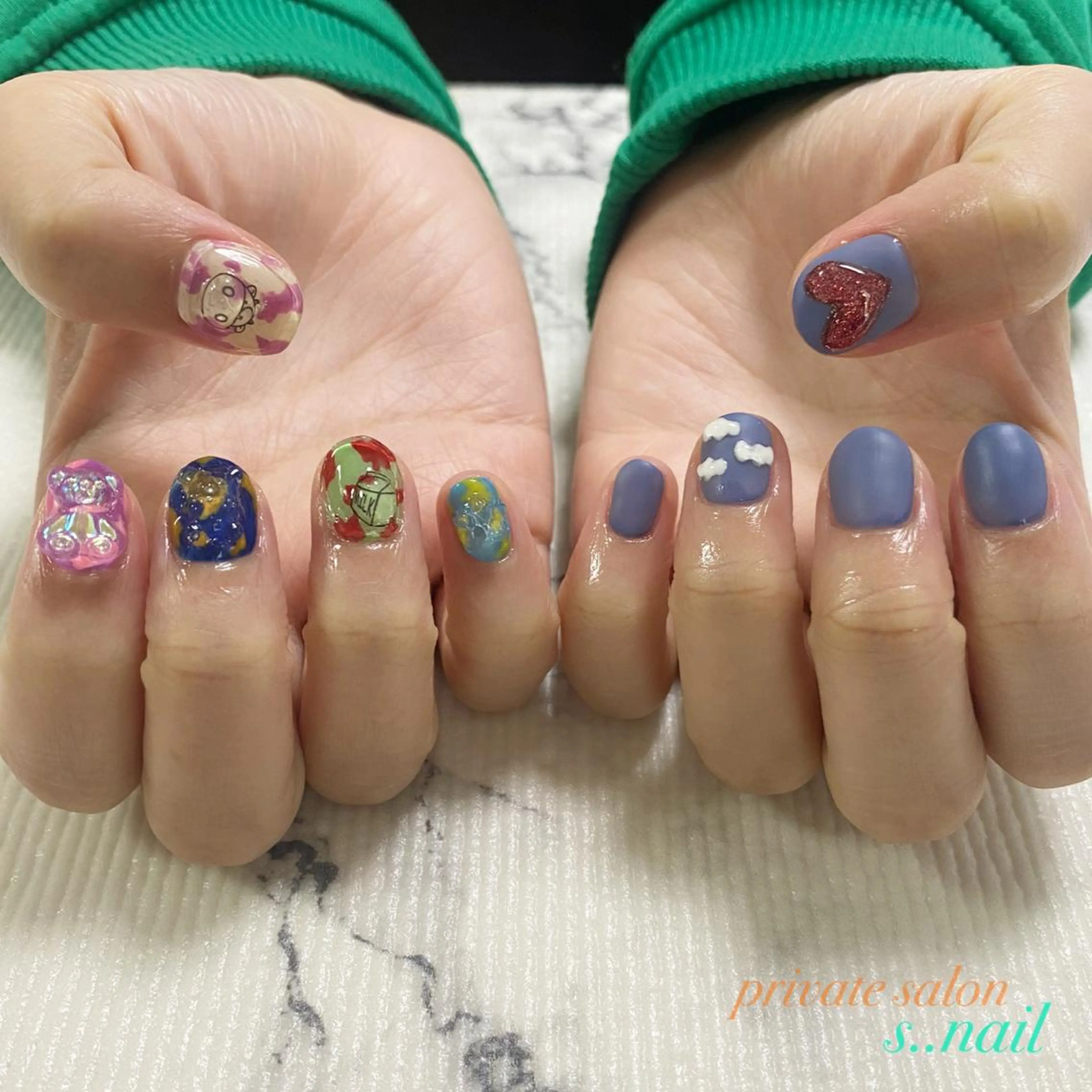ネイル アートネイル ハンドネイル フットネイル s..nail / MORITAのネイルデザイン