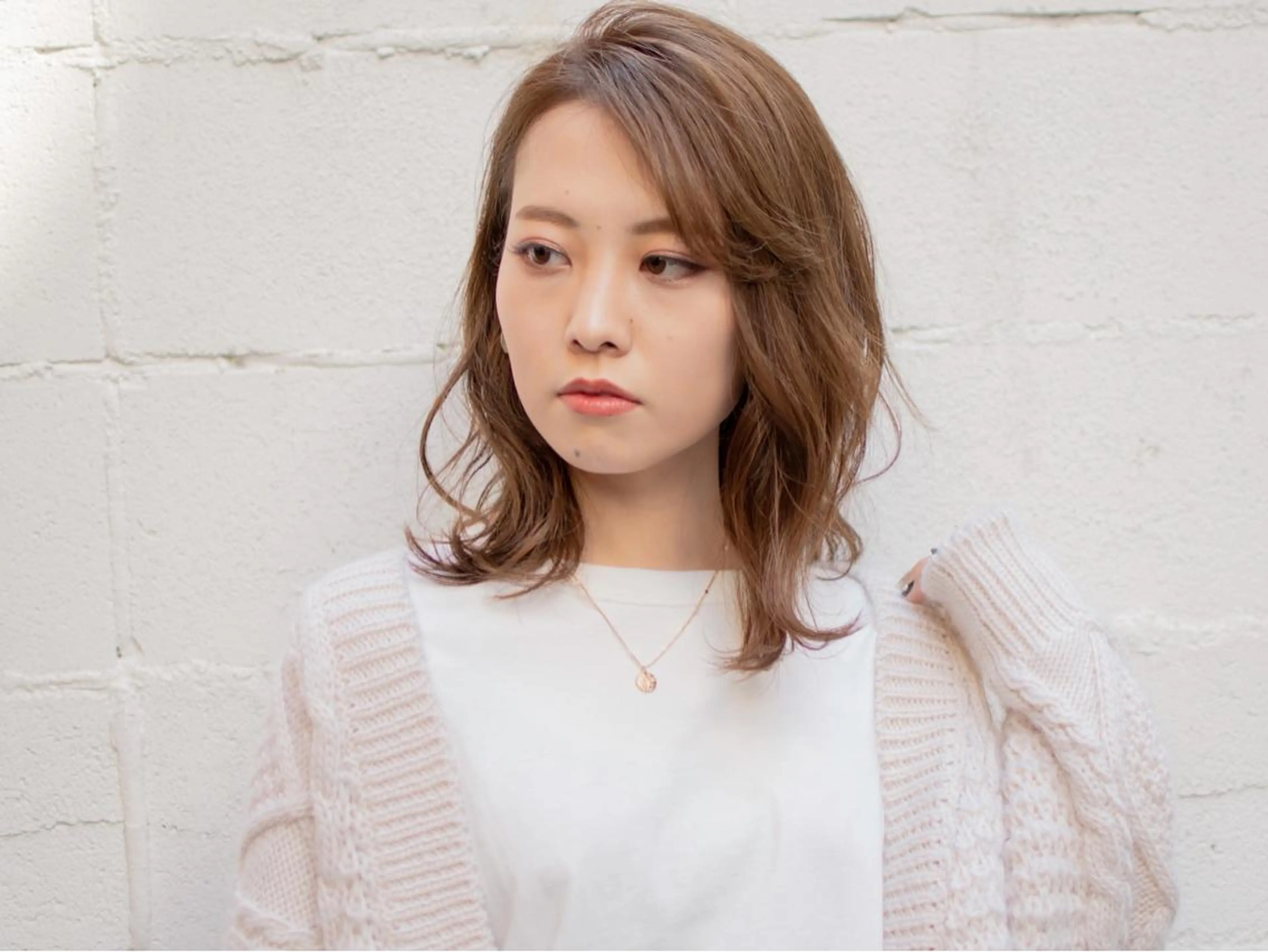 セミロング カラー ツヤ美髪💐 髪質改善/高山愛来のヘアスタイル