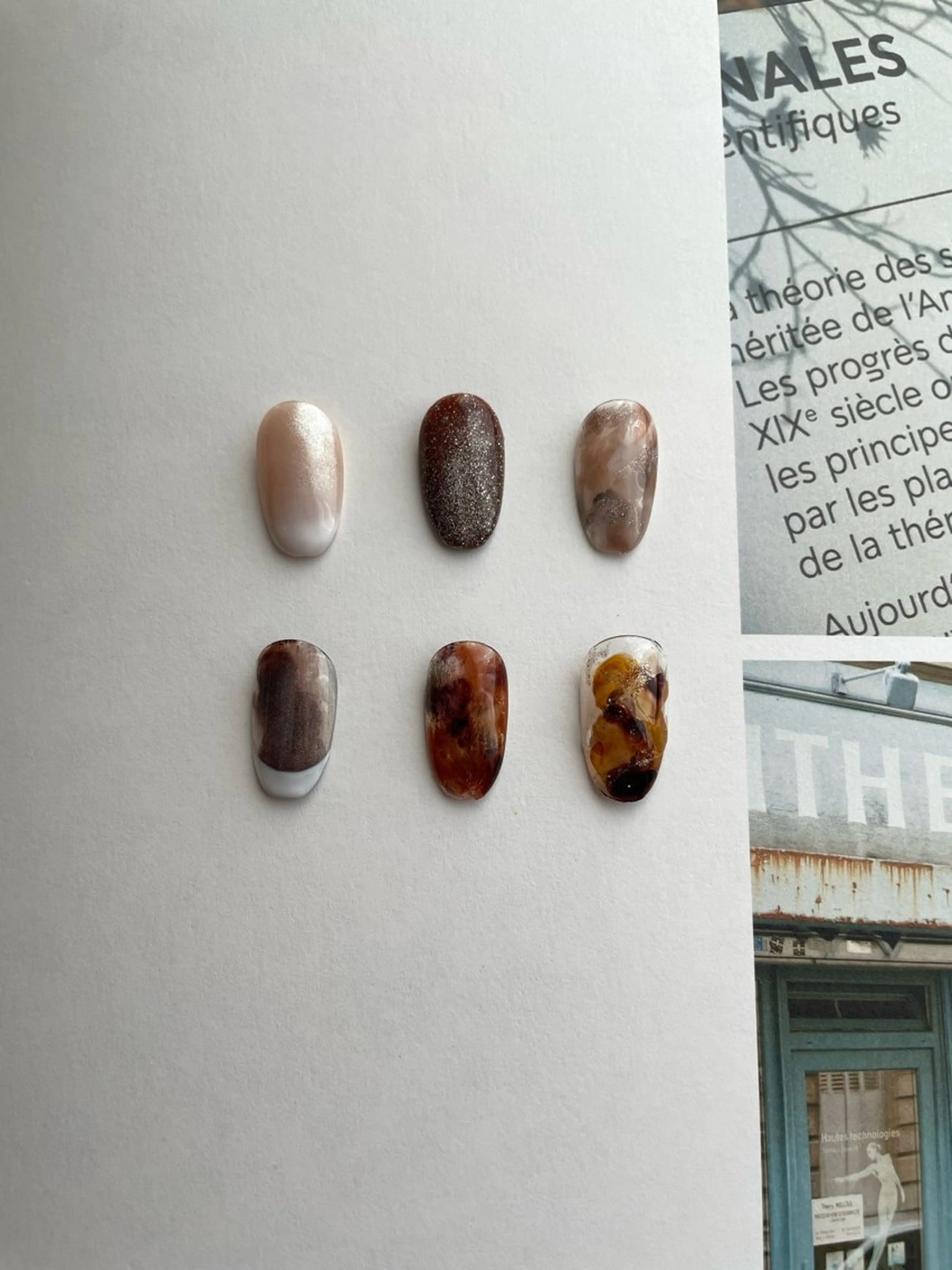 ネイル べっ甲ネイル nail atelier Kのネイルデザイン