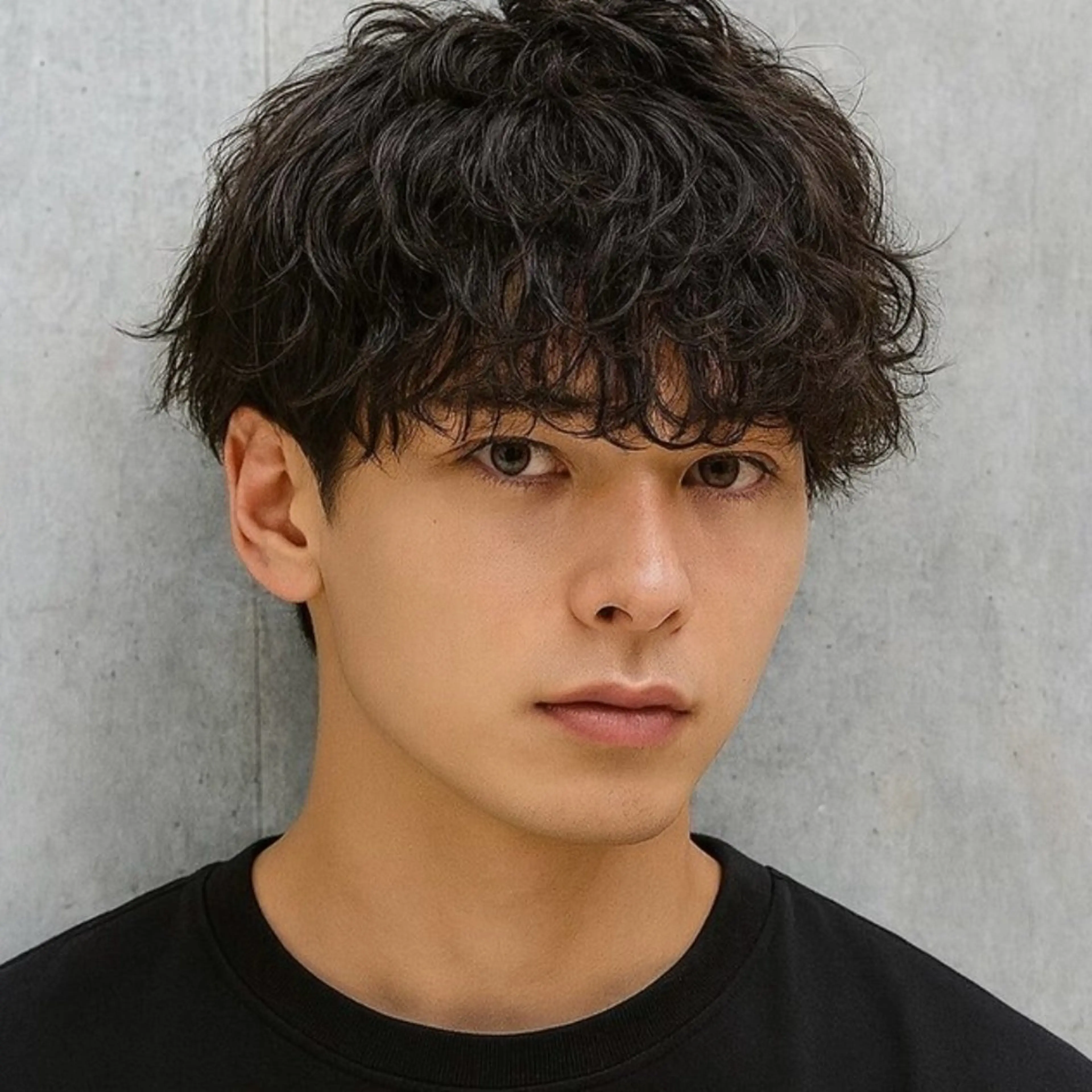 パーマ メンズ メンズパーマ 波巻きパーマ カット パーマ 安部 真弘のヘアスタイル