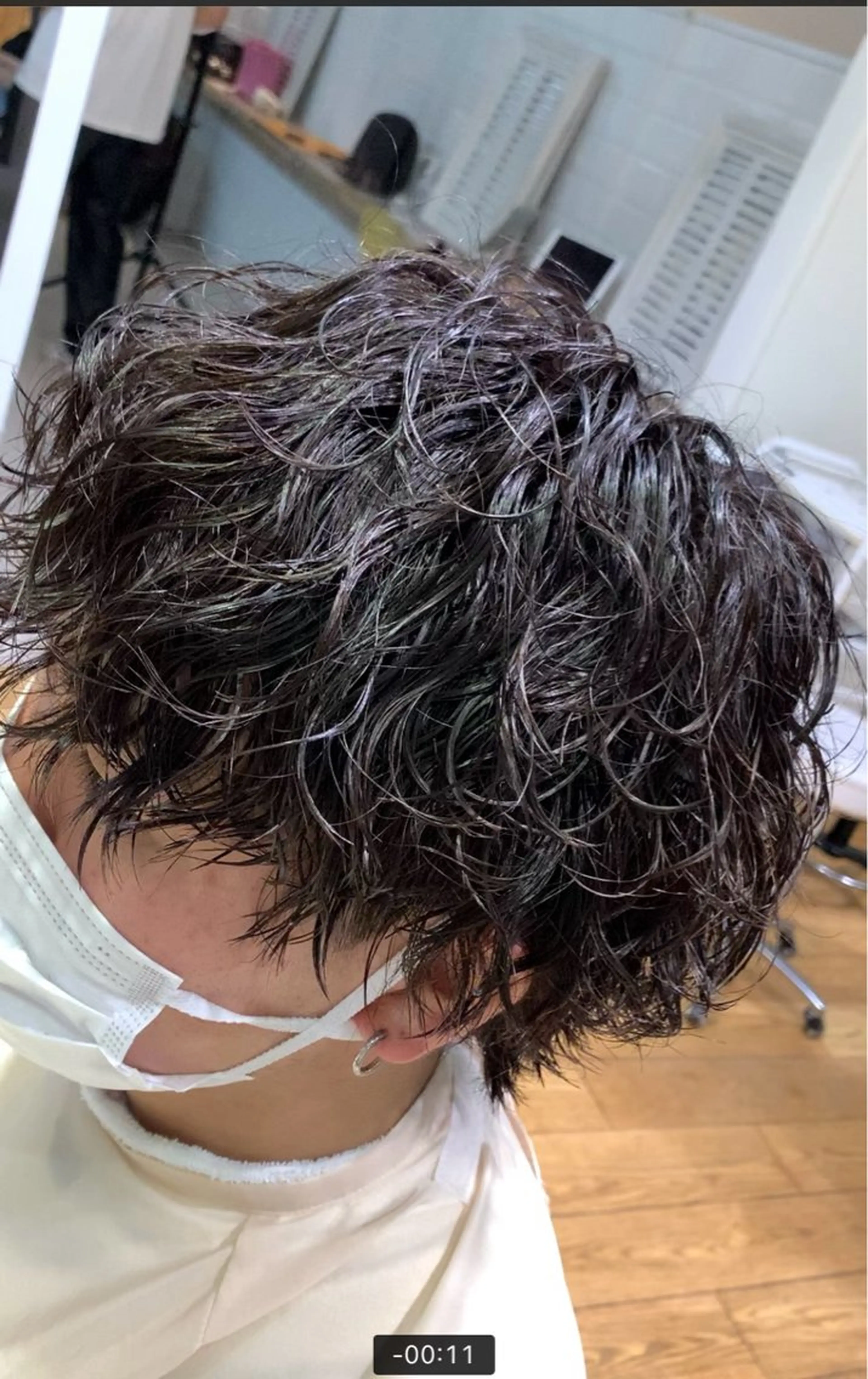 ショート パーマ メンズ メンズパーマ カット パーマ トリートメント ケンシロウ メンズパーマ特化⭕️のヘアスタイル