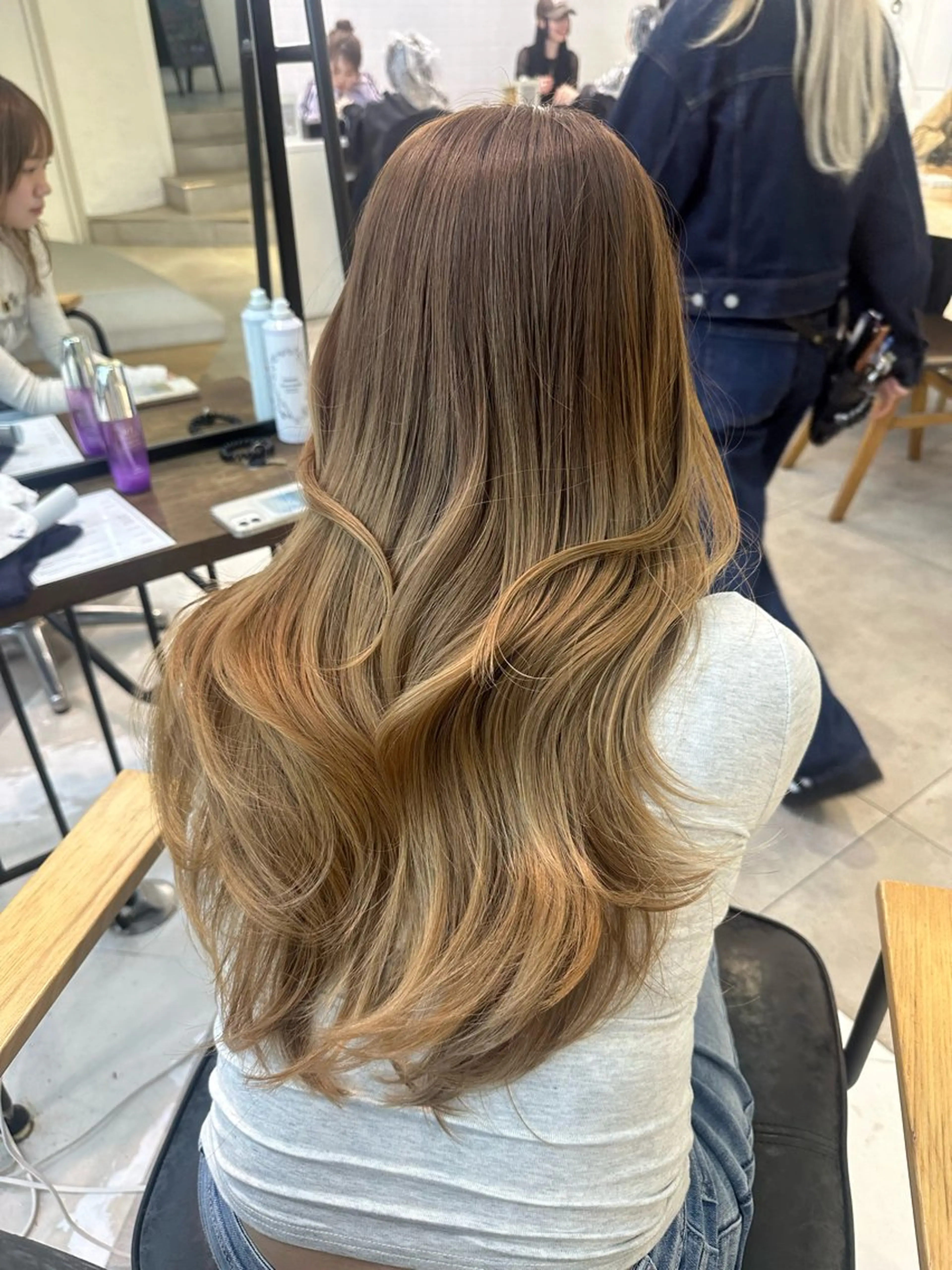 ロング カット 韓国ヘアメンズ・レデ ィース特化ミクのヘアスタイル