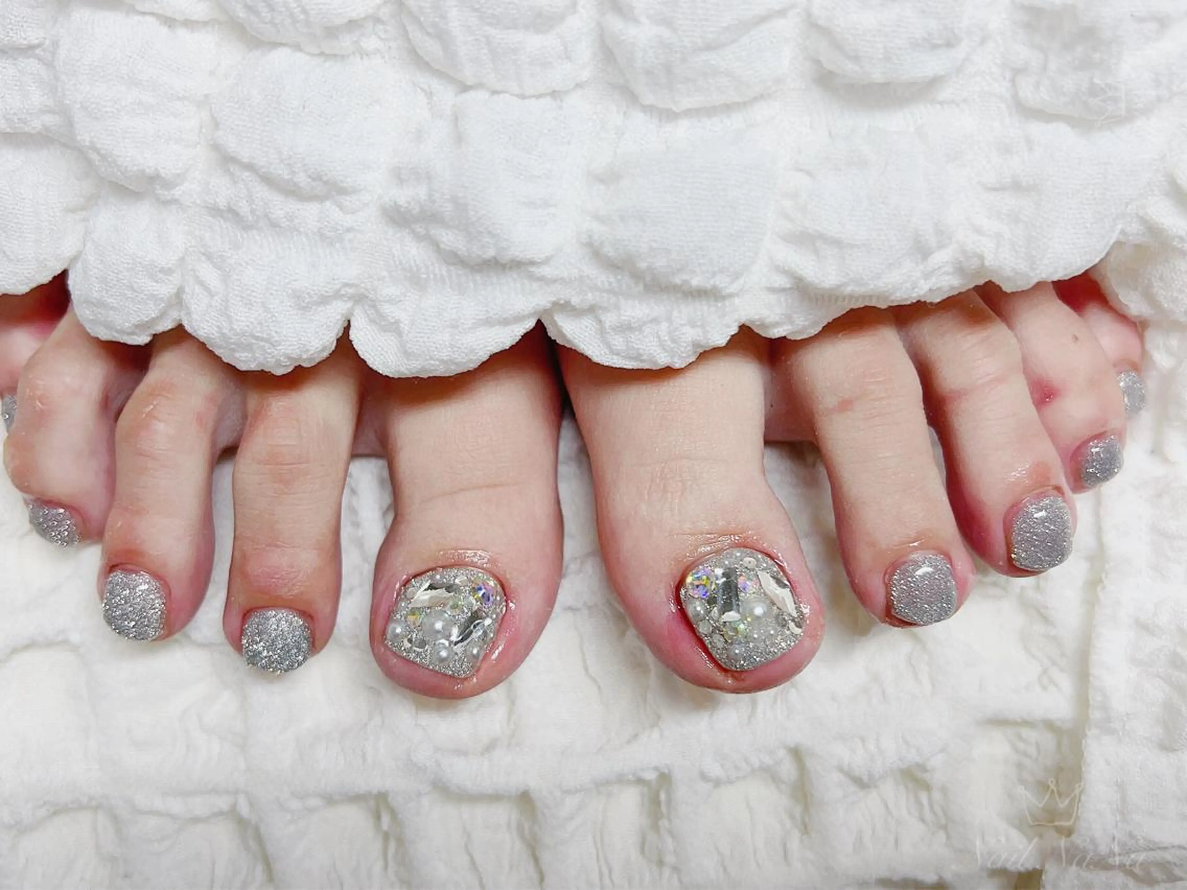 ショート カラー ネイル フットネイル Nail NaNaのネイルデザイン