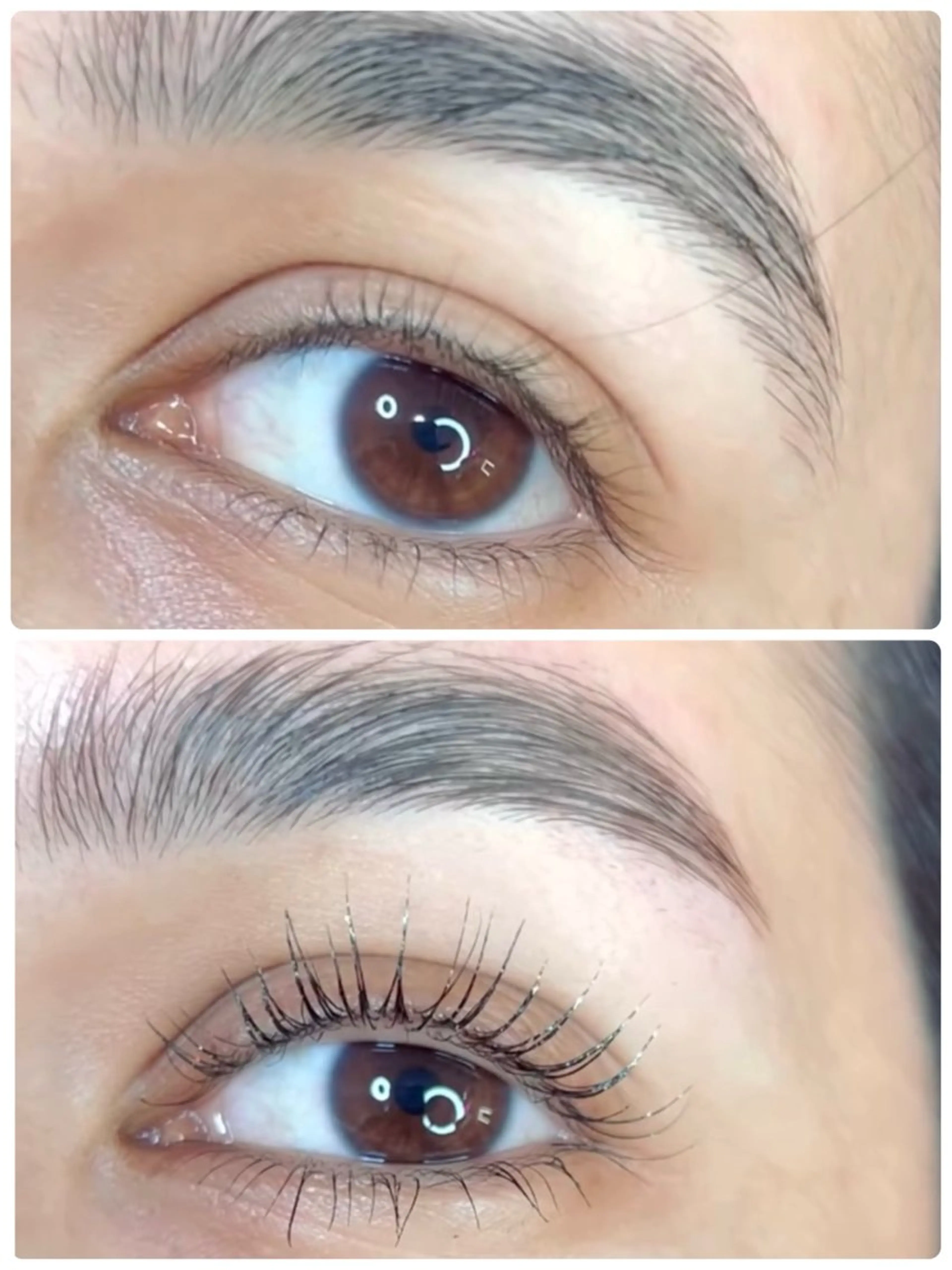 ケラチンラッシュリフトの写真