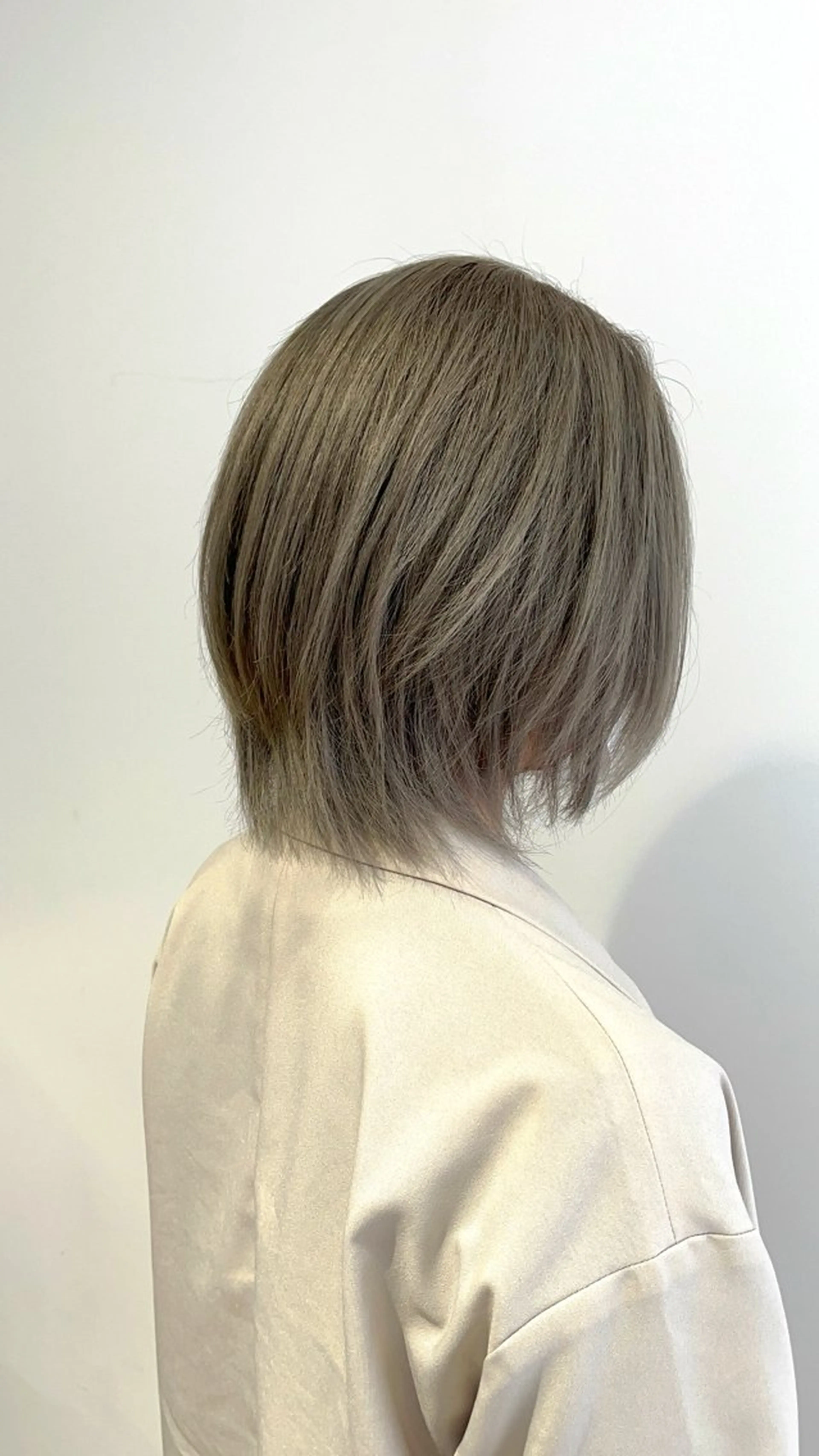 ショート ウルフカット 山田 守のヘアスタイル