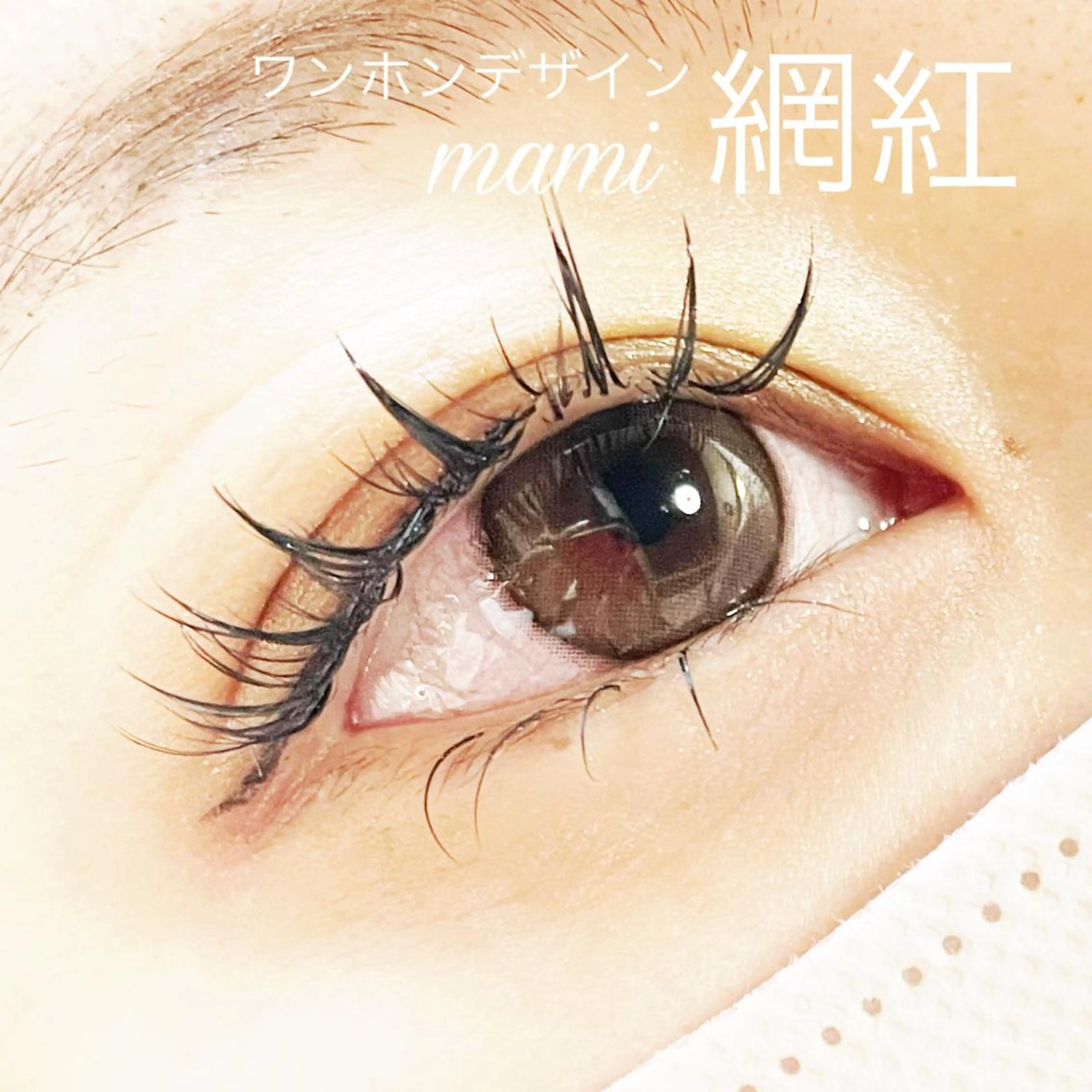 ワンホンマツエクの写真