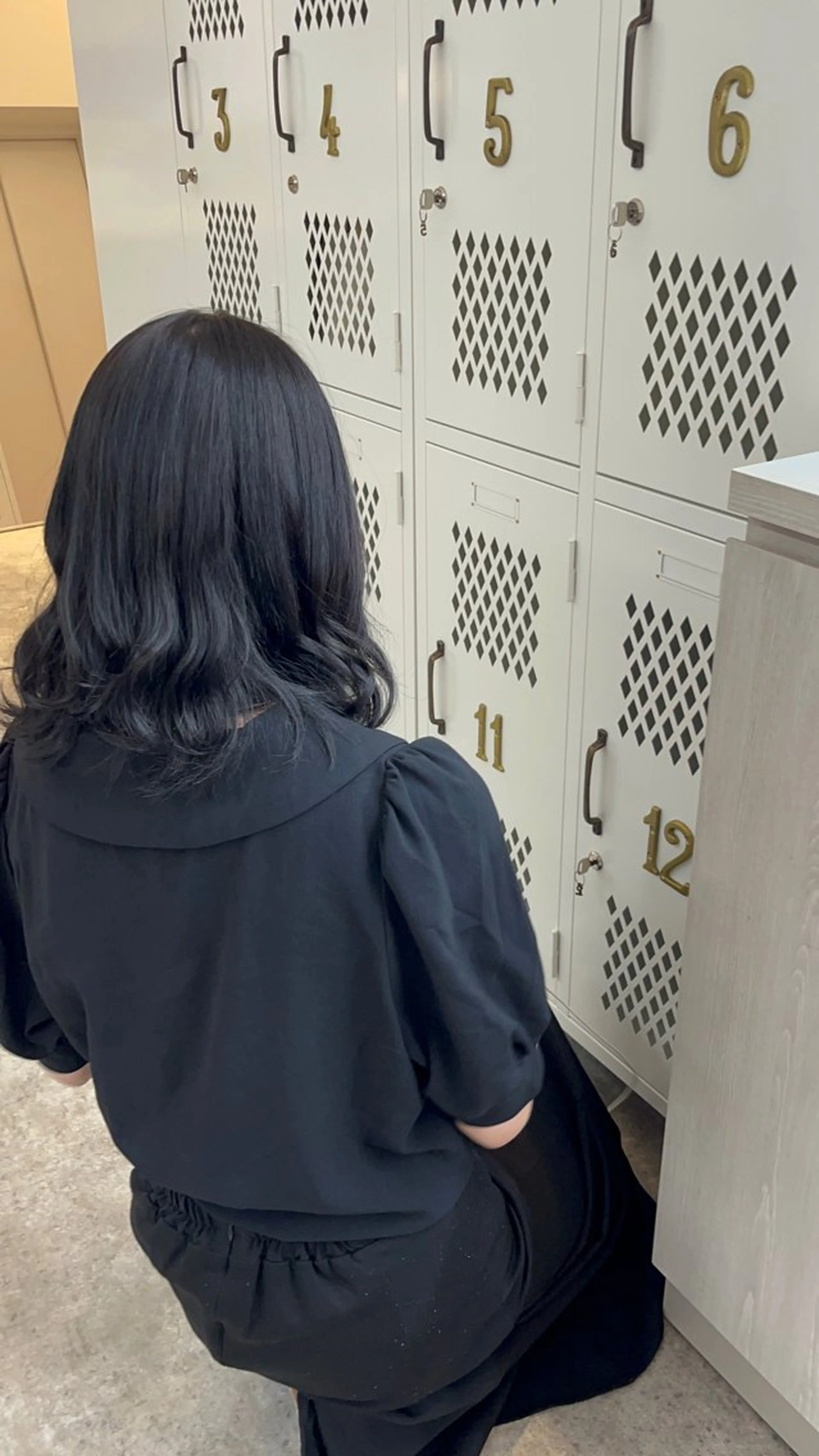 カラー 長尾 みのりのヘアスタイル