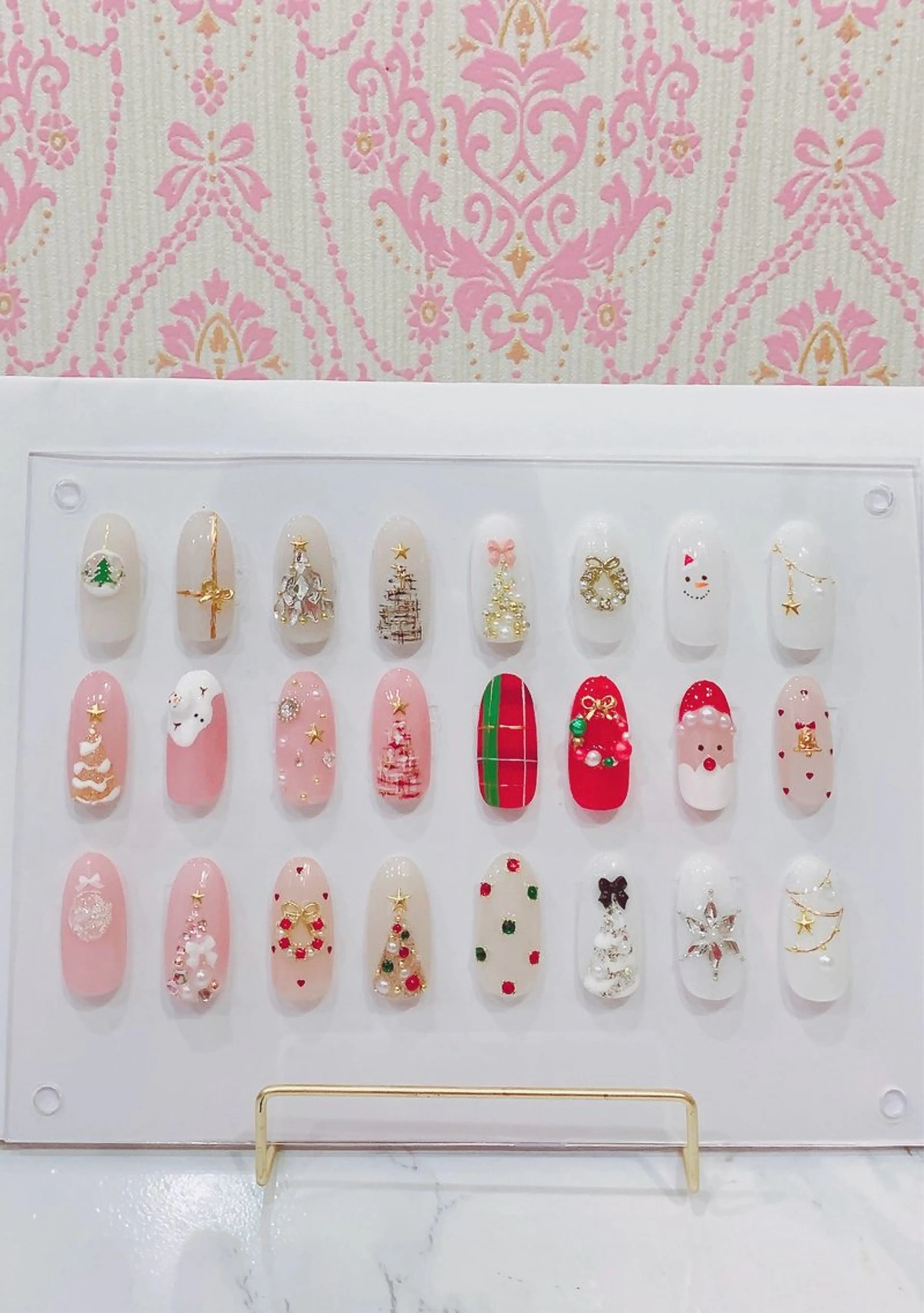ネイル 冬ネイル クリスマス bebe nailのネイルデザイン