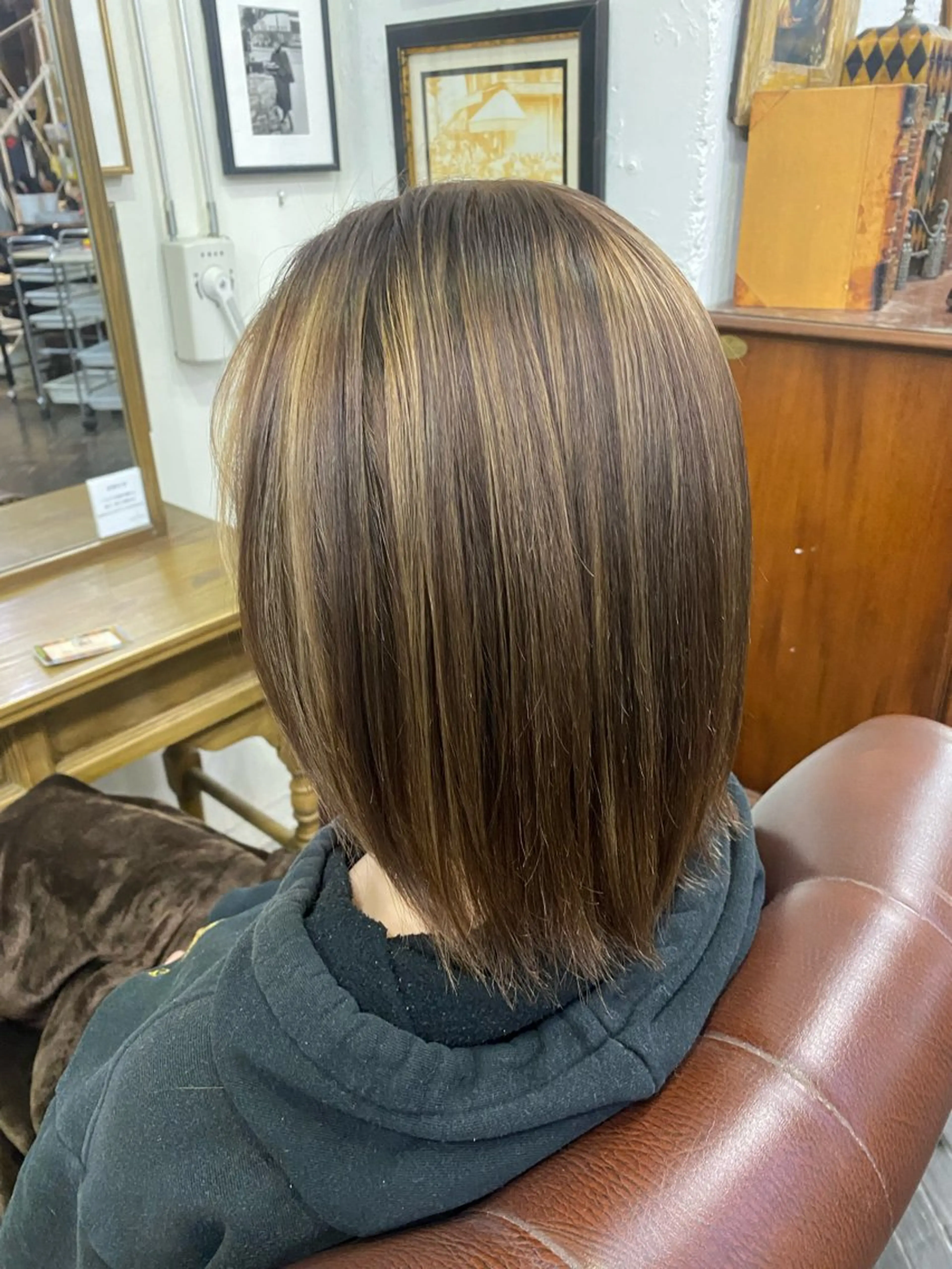 ミディアム ハイライト 🌈ブリーチ コーンロウ🌈ENOのヘアスタイル