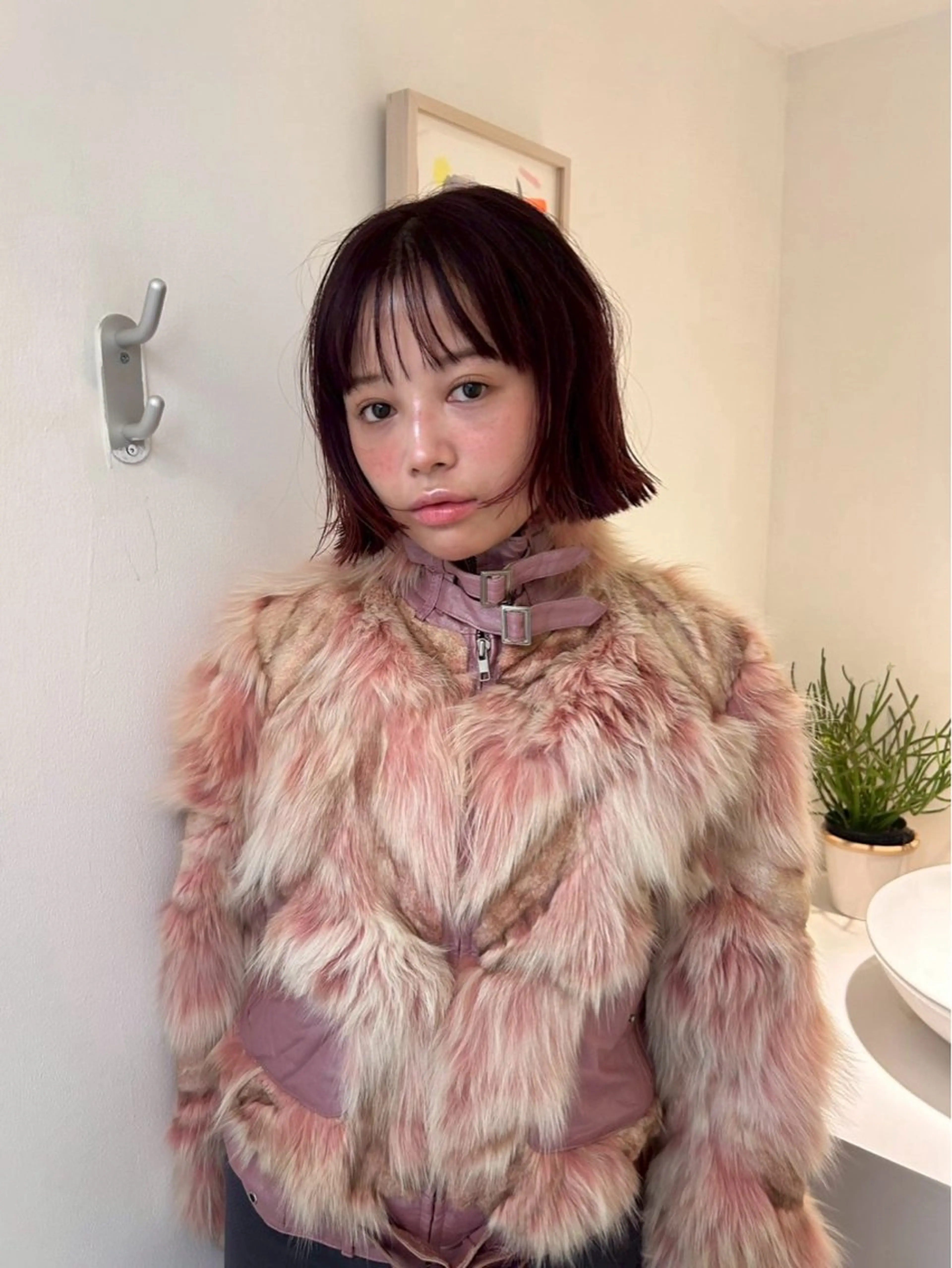 ショート カラー yukie/ ブリーチカラーのヘアスタイル