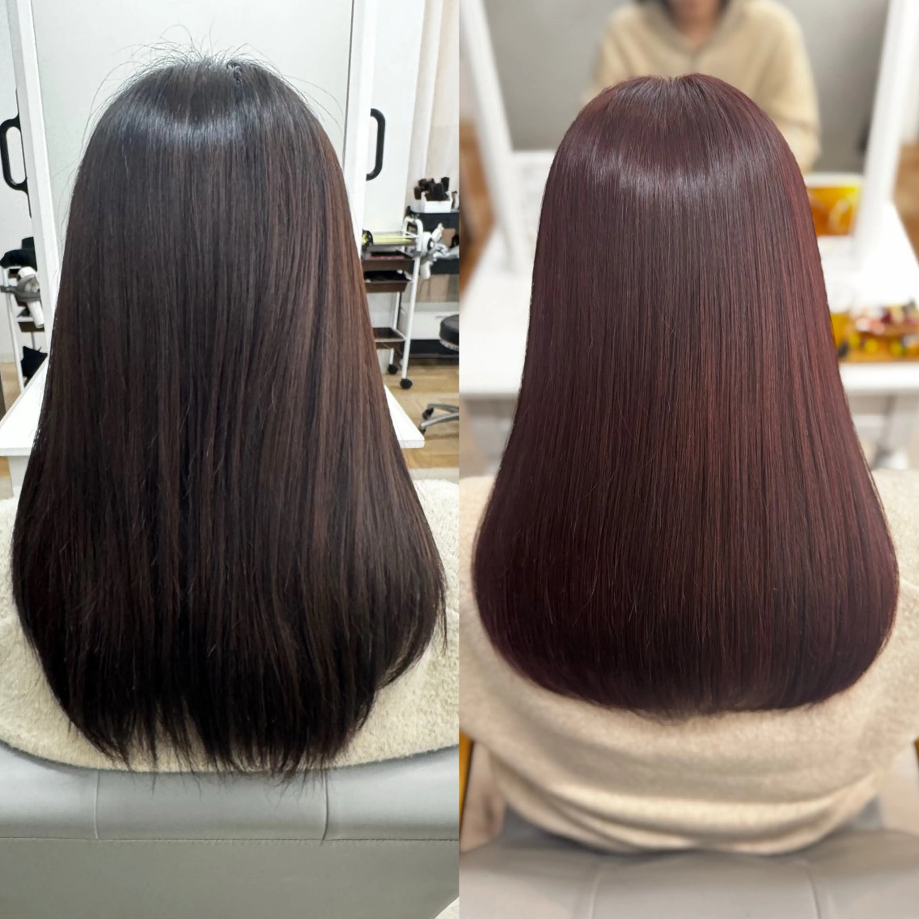 ロング カラー ヘアカラー トリートメント 武田 つぐみのヘアスタイル